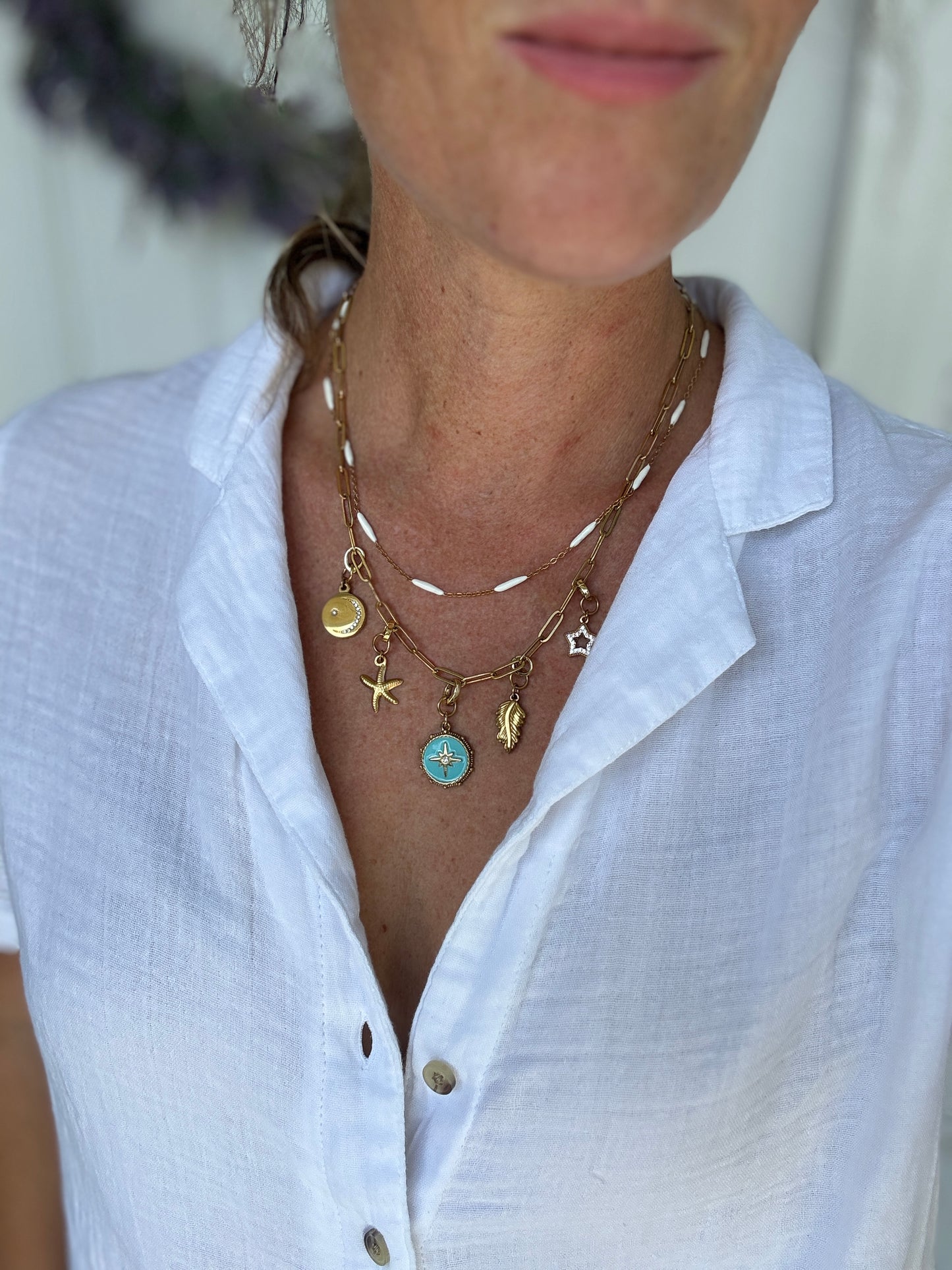 The Cover Girl Charm Chain