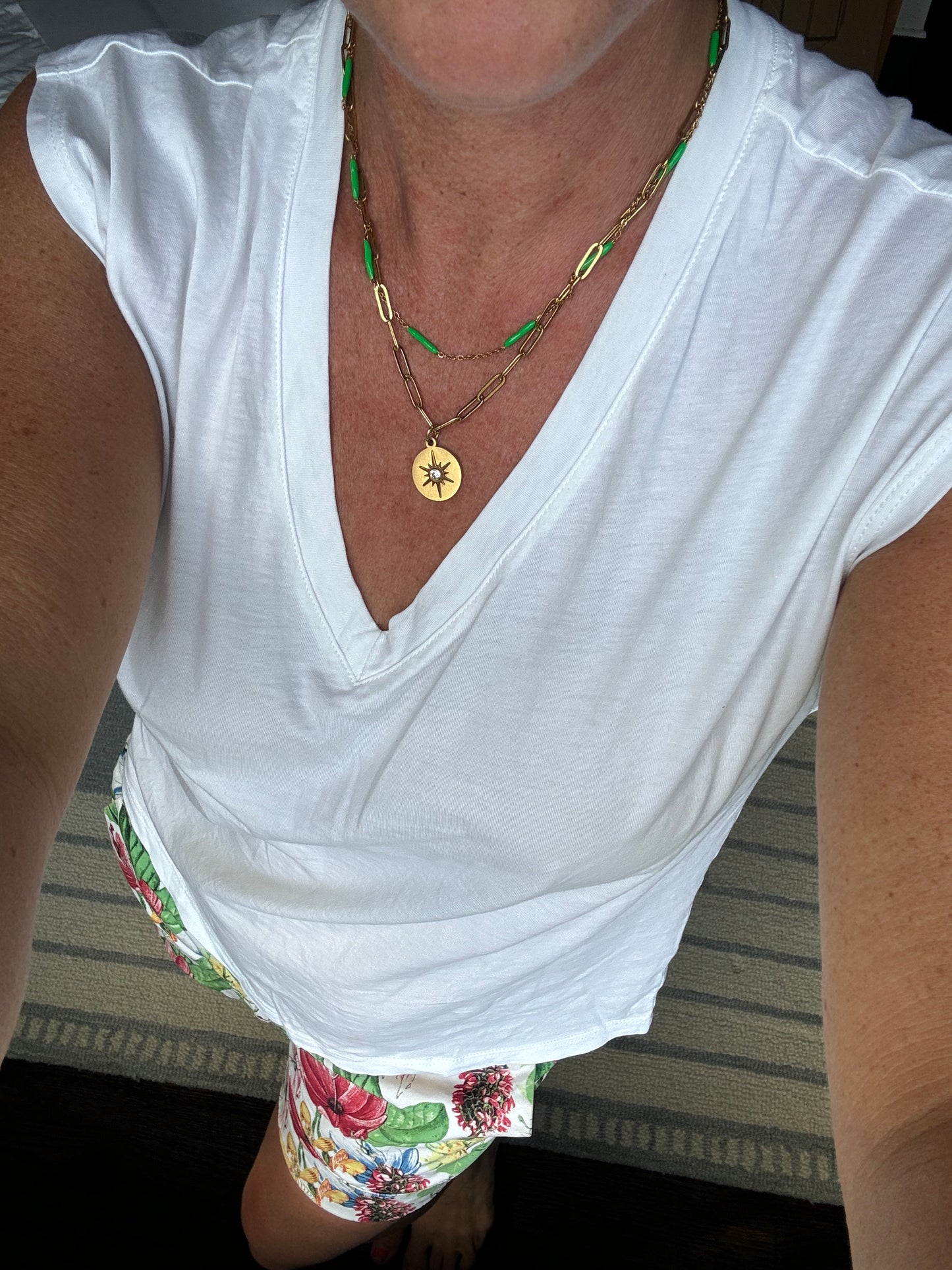 The Party Capsule Chain - Forest Green