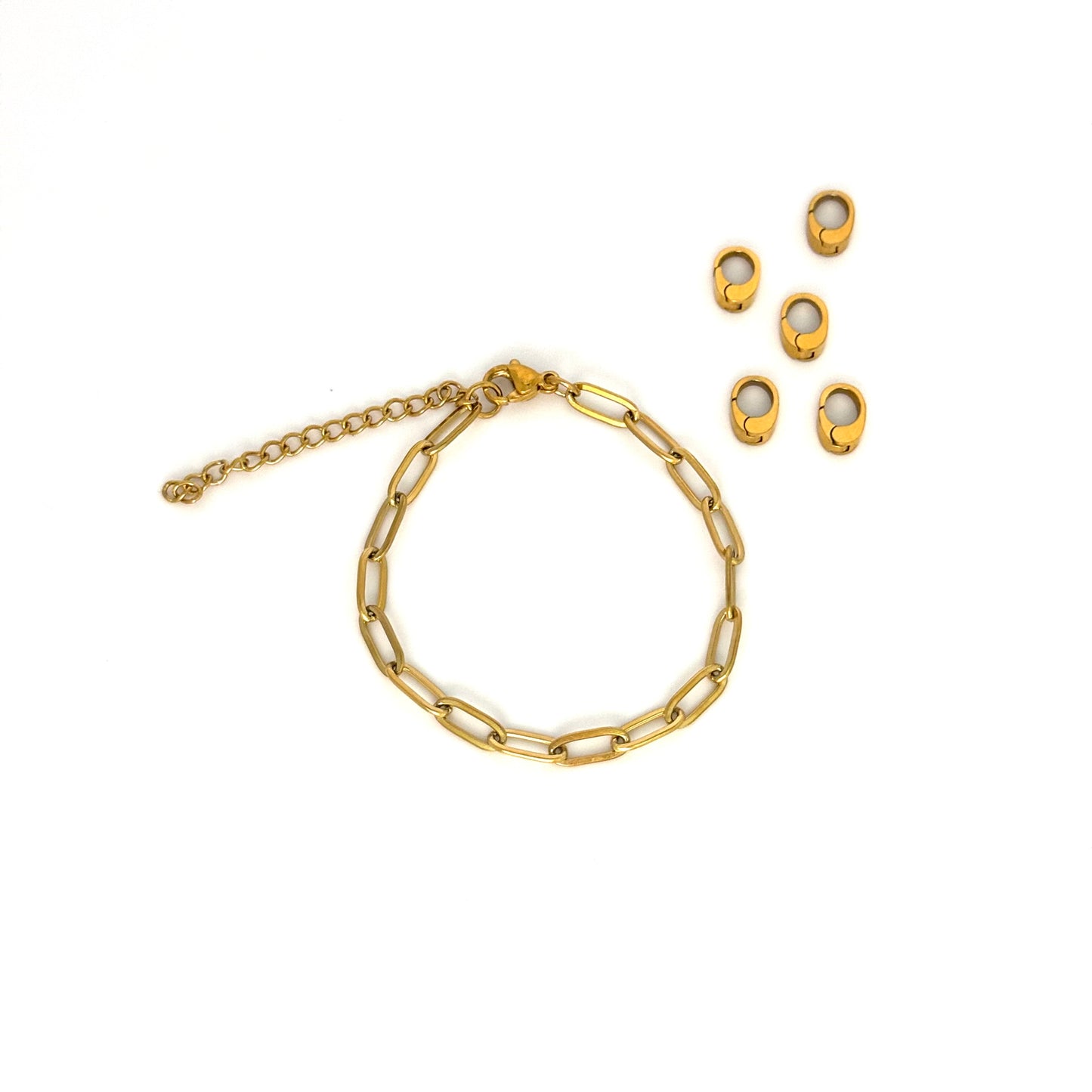 Everyday Paperclip Bracelet Starter Kit - Small