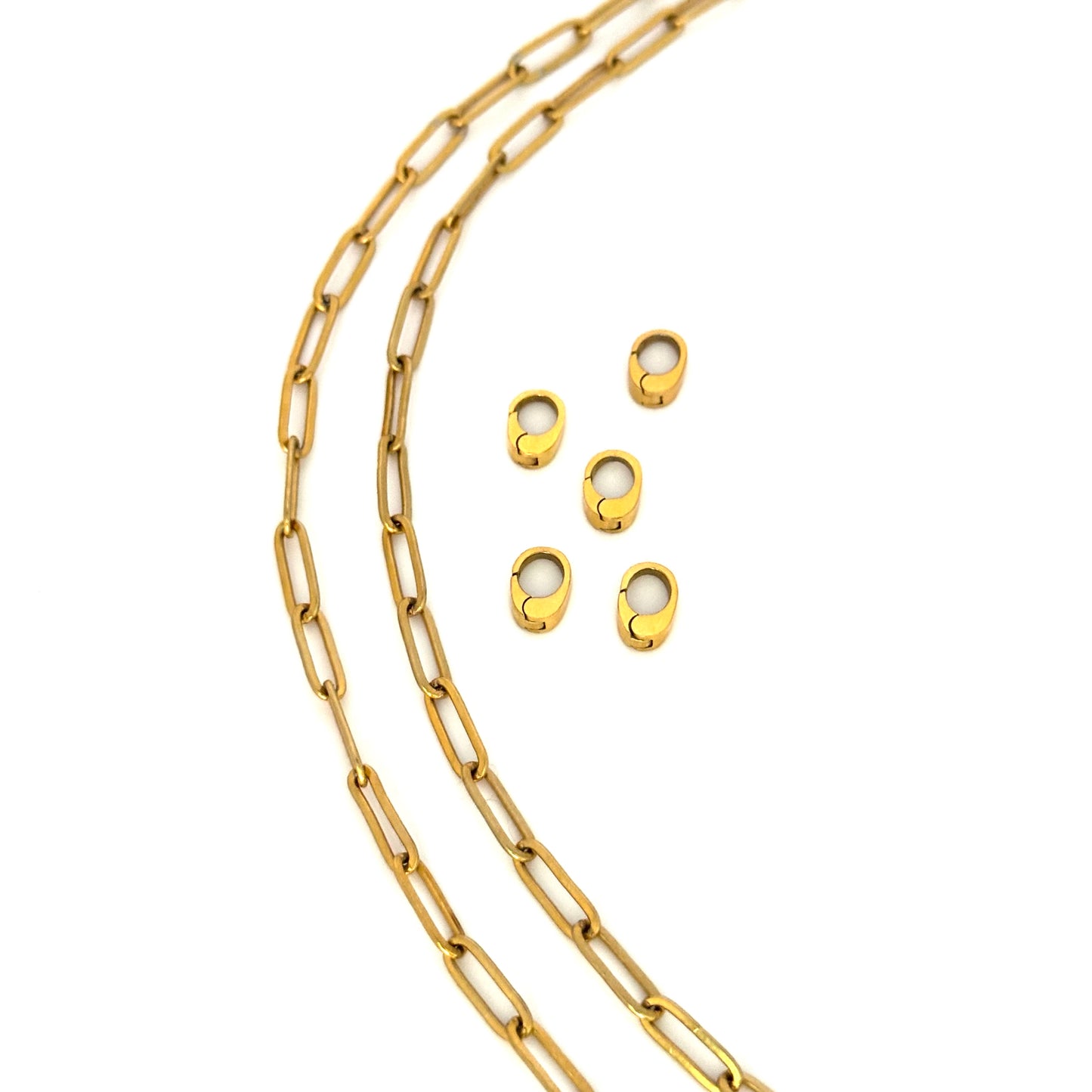 Everyday Paperclip Charm Chain Starter Kit