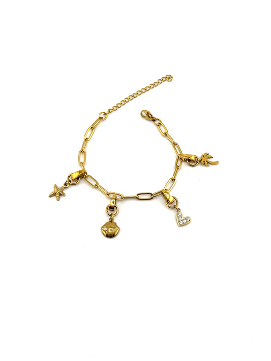The Seaside Charm Bracelet
