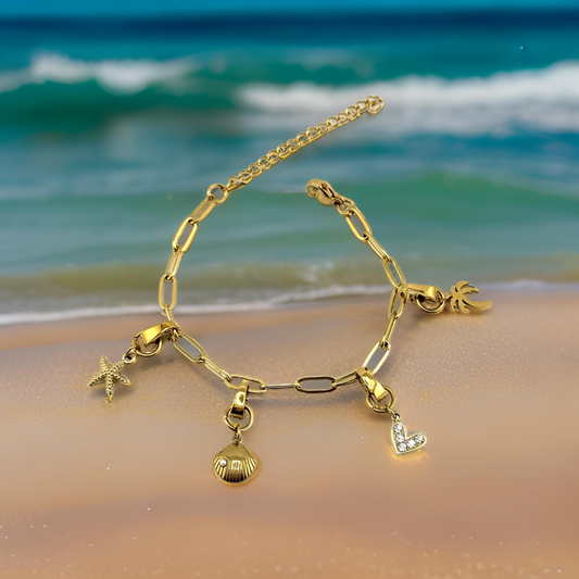 The Seaside Charm Bracelet