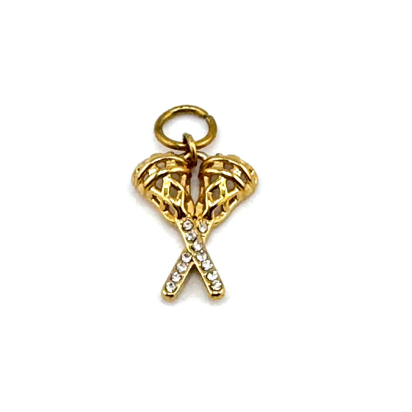 Game On Lacrosse Charm