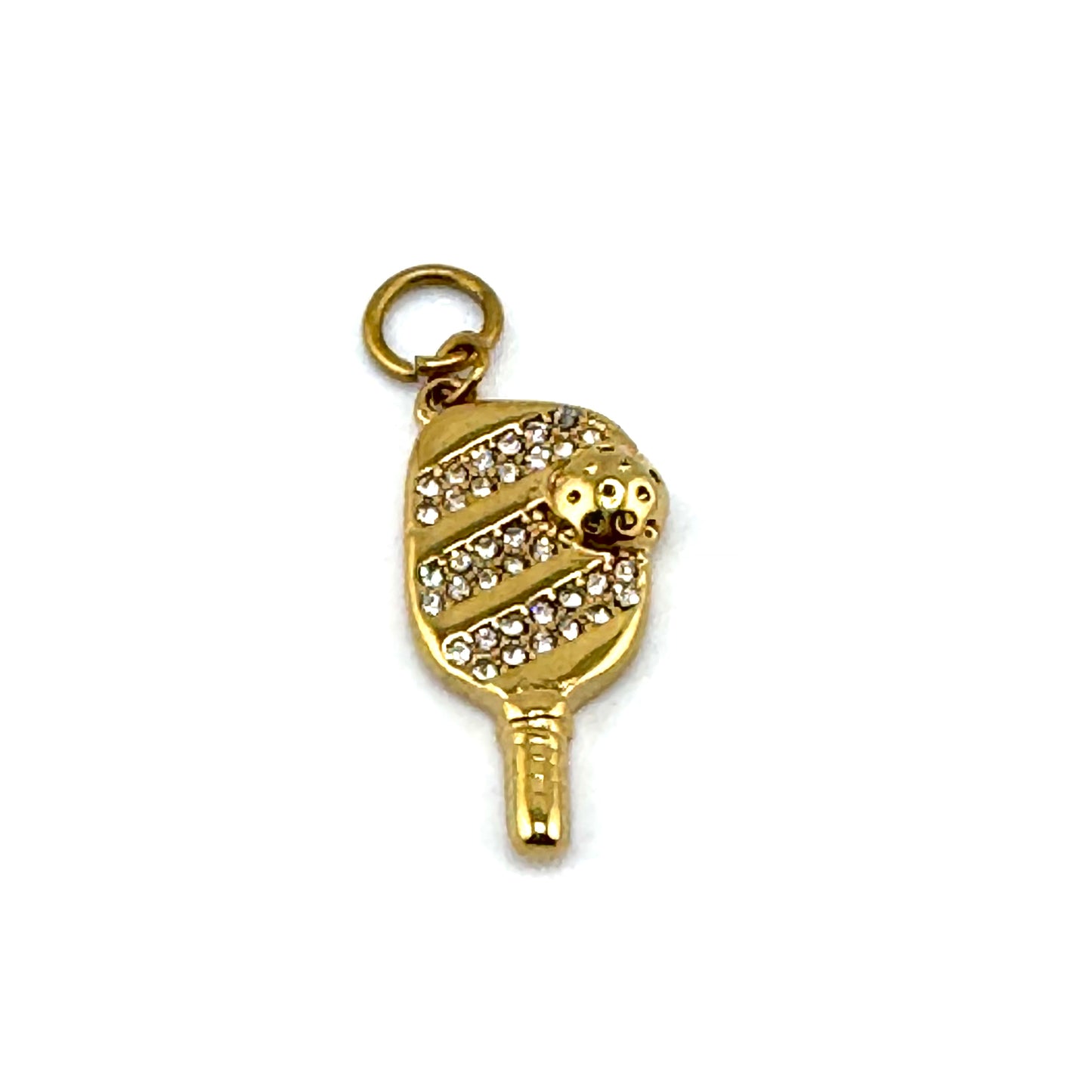 Game On Pickle Ball Charm