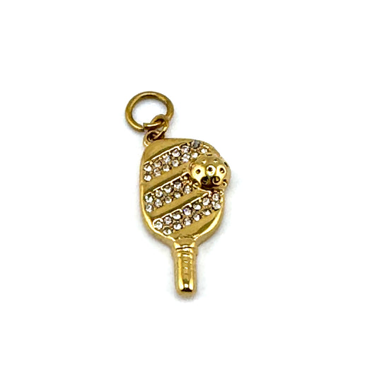 Game On Pickle Ball Charm