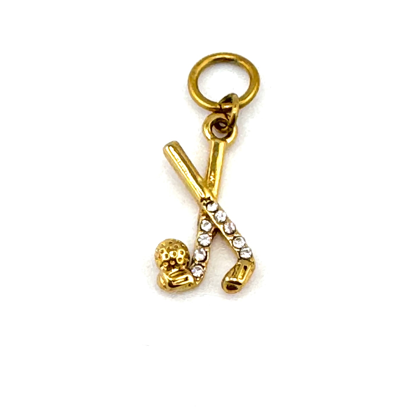 Game On Field Hockey Charm