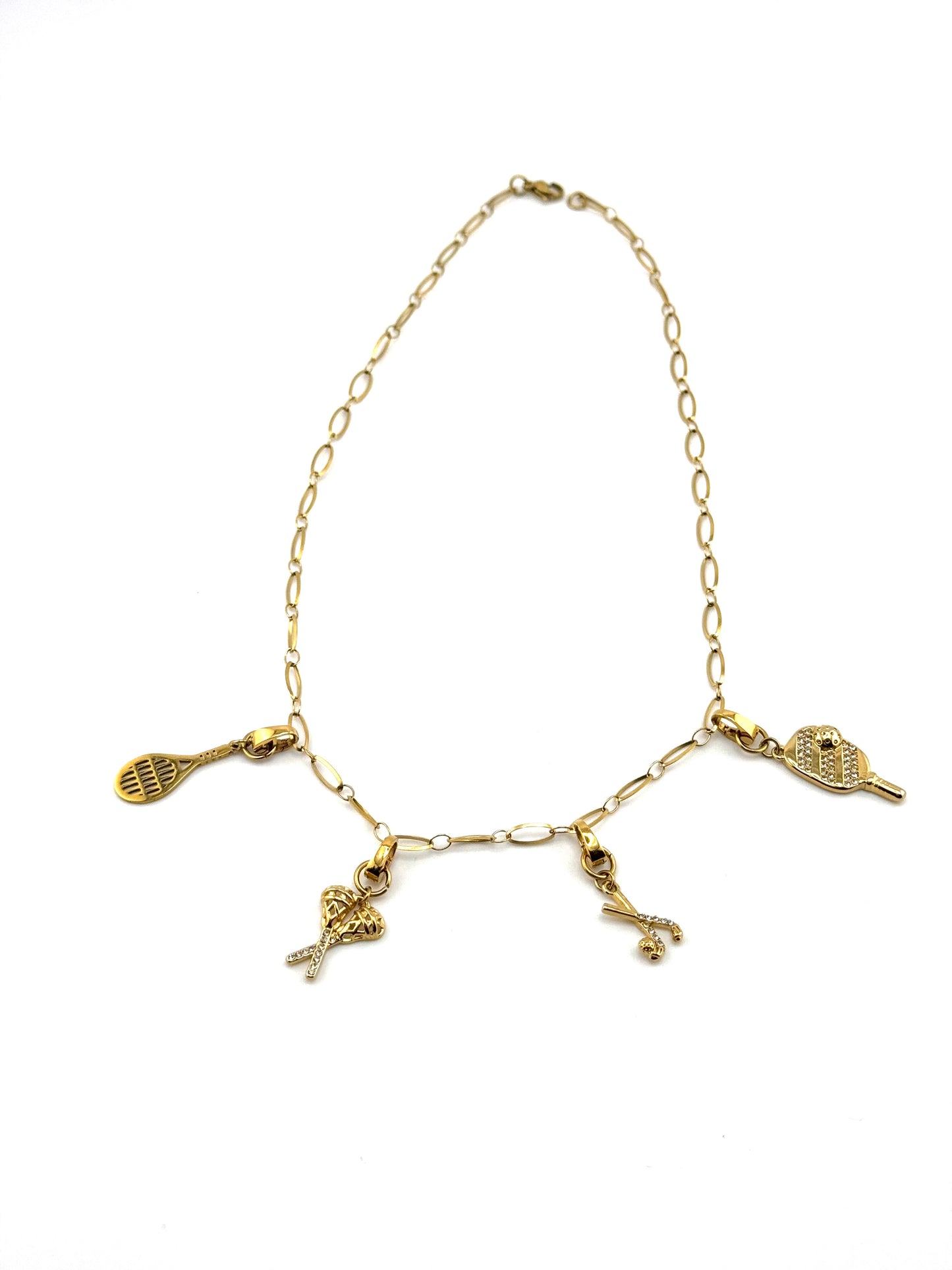 Game On Field Hockey Charm
