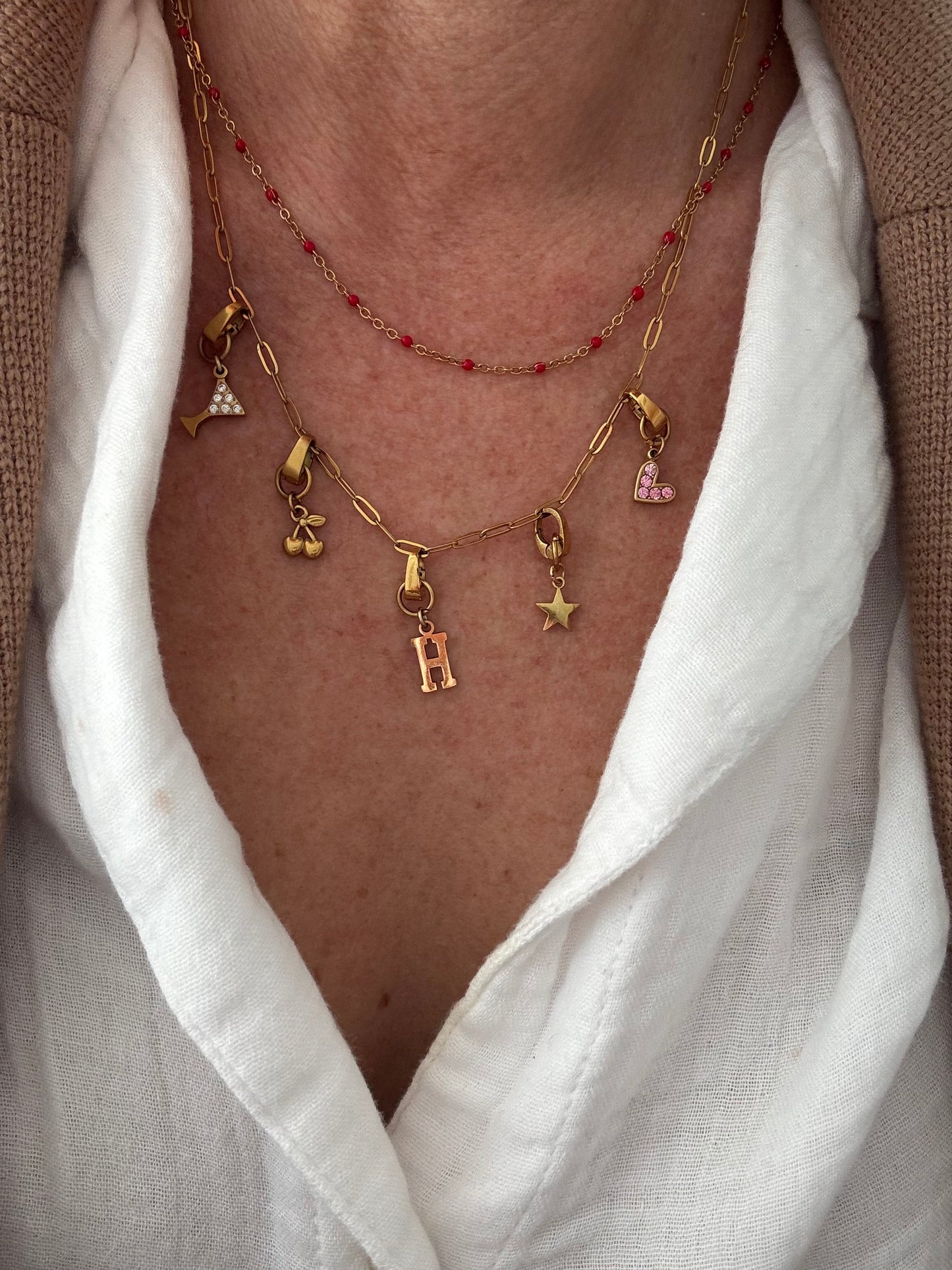 The Brunch Satellite Chain - Candy Apple Red