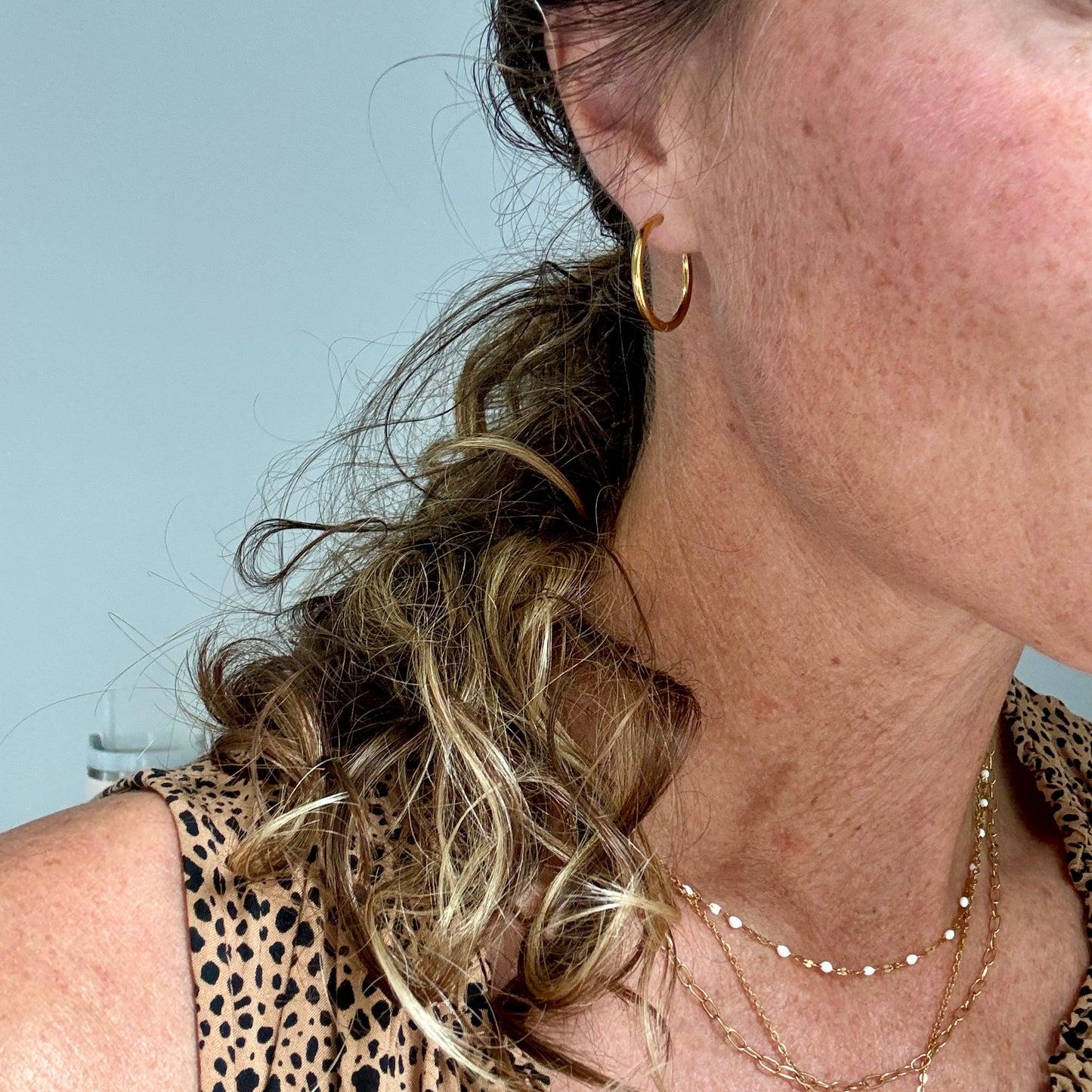 Day to Night Hoop Earrings