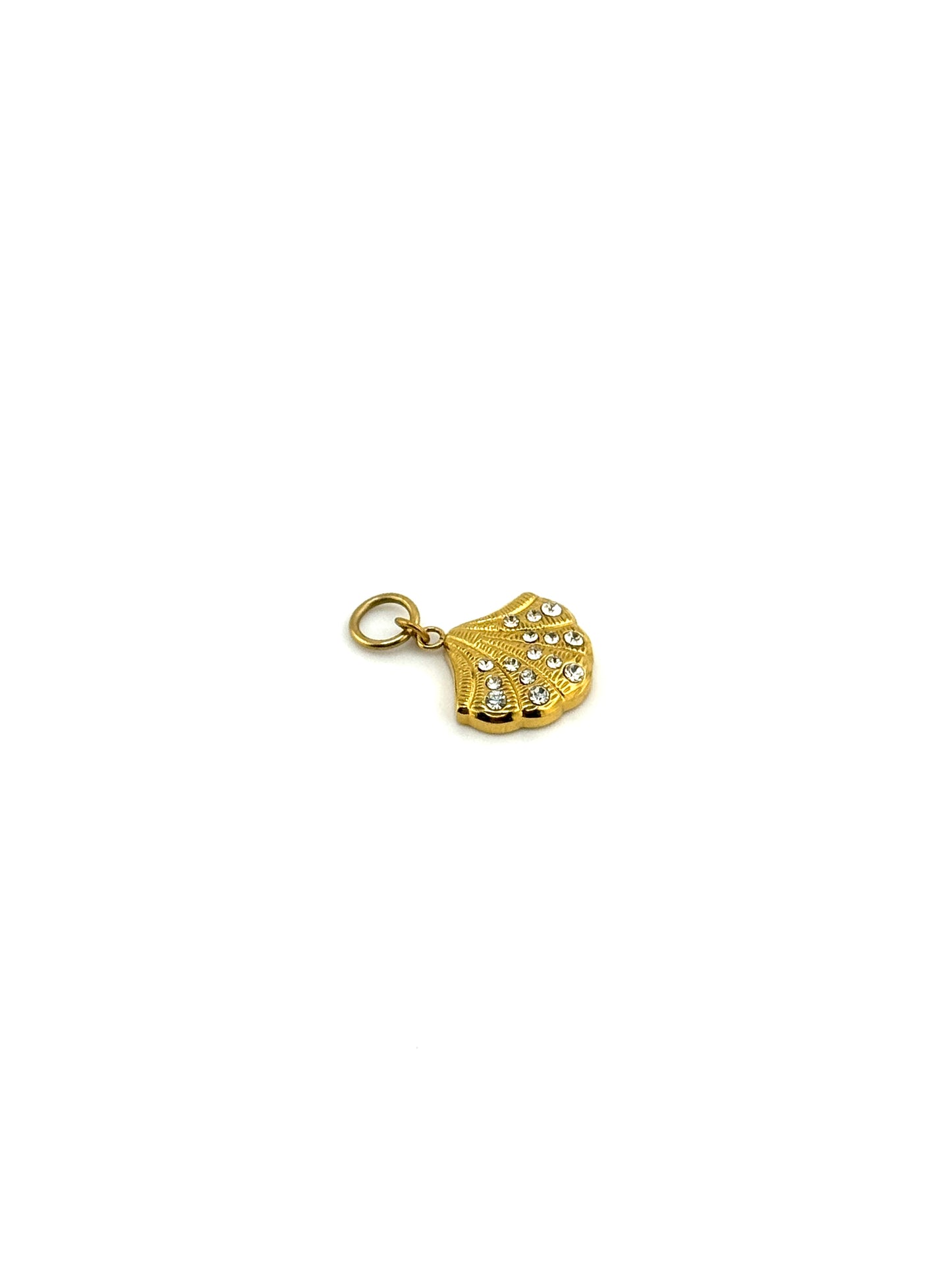 Saint Lucia Sparkling Shell Charm