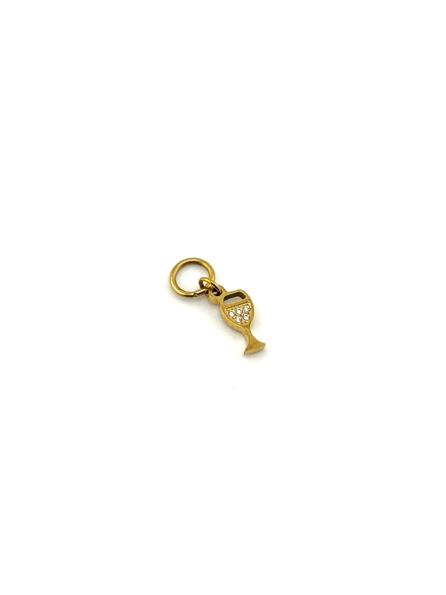 Glass of Bubbles Charm
