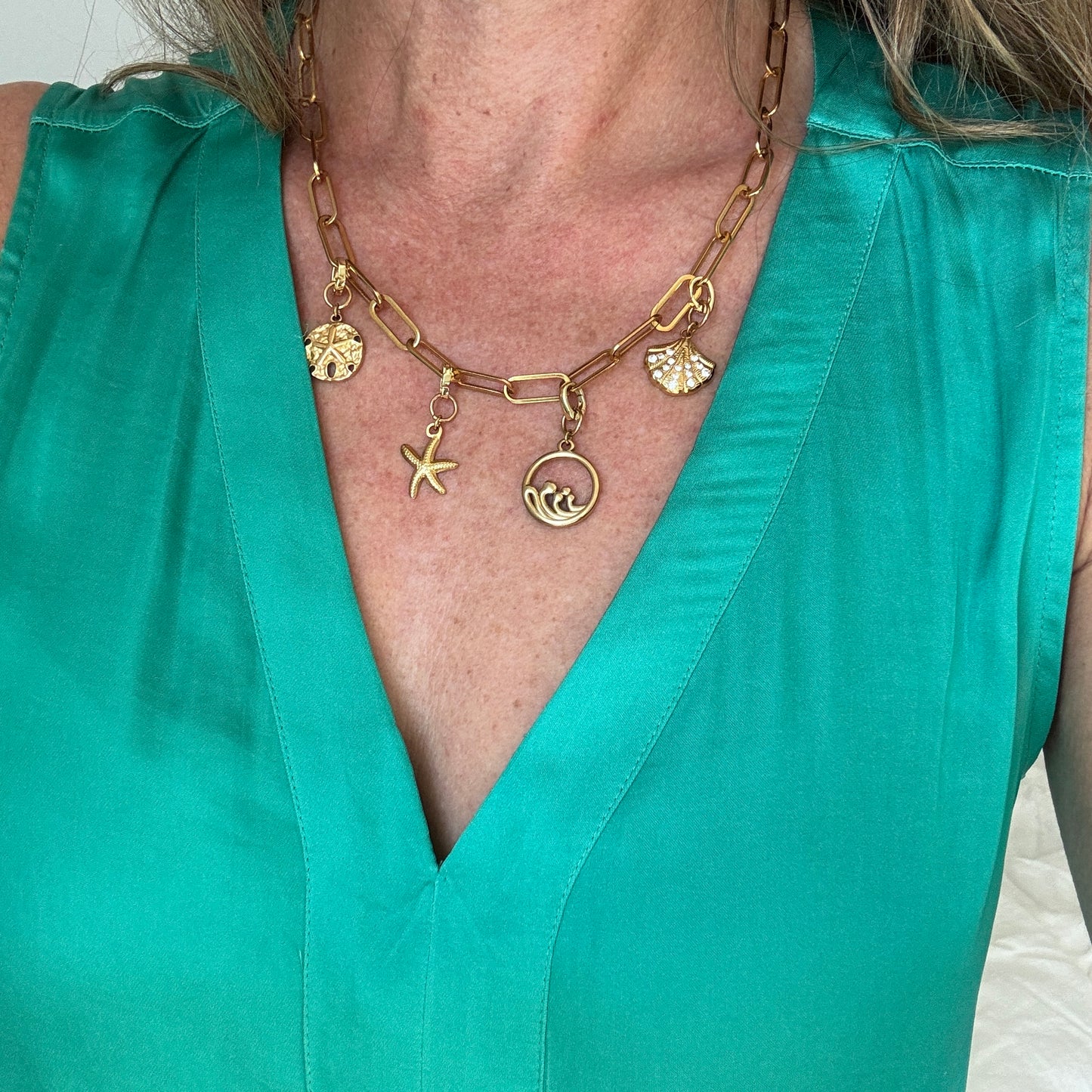The Beach Charm Chain