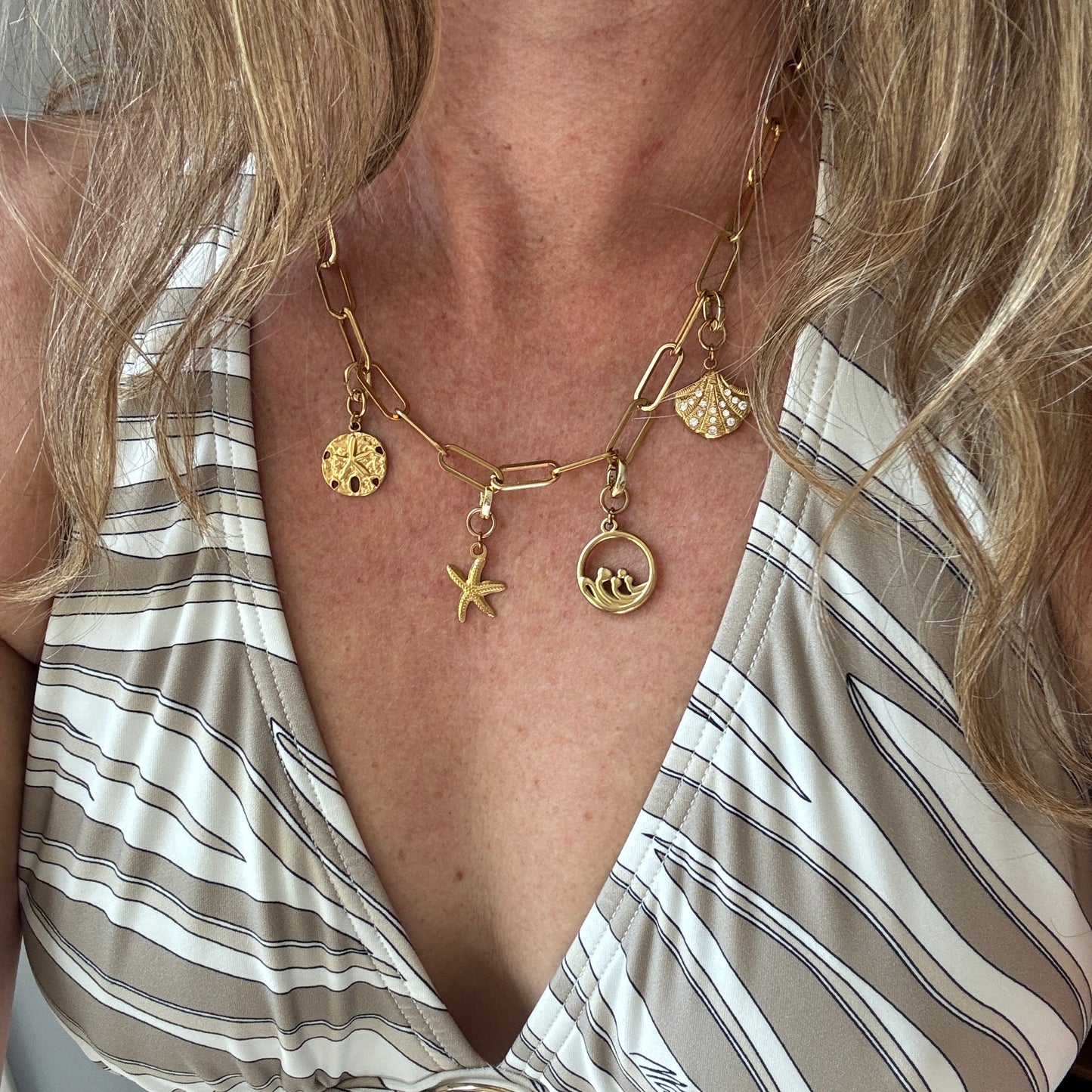 The Beach Charm Chain