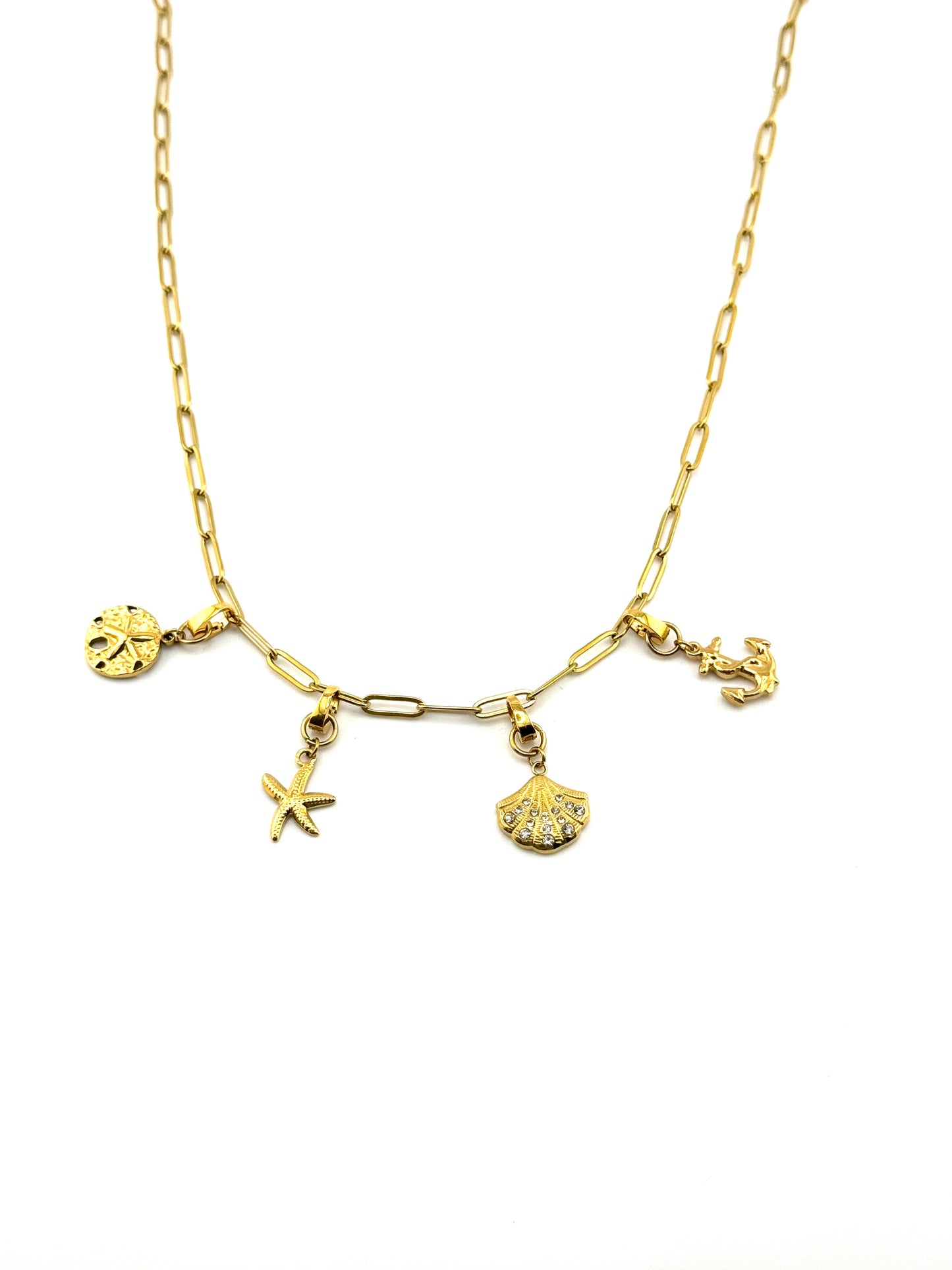 The Snorkeling Girl Charm Chain