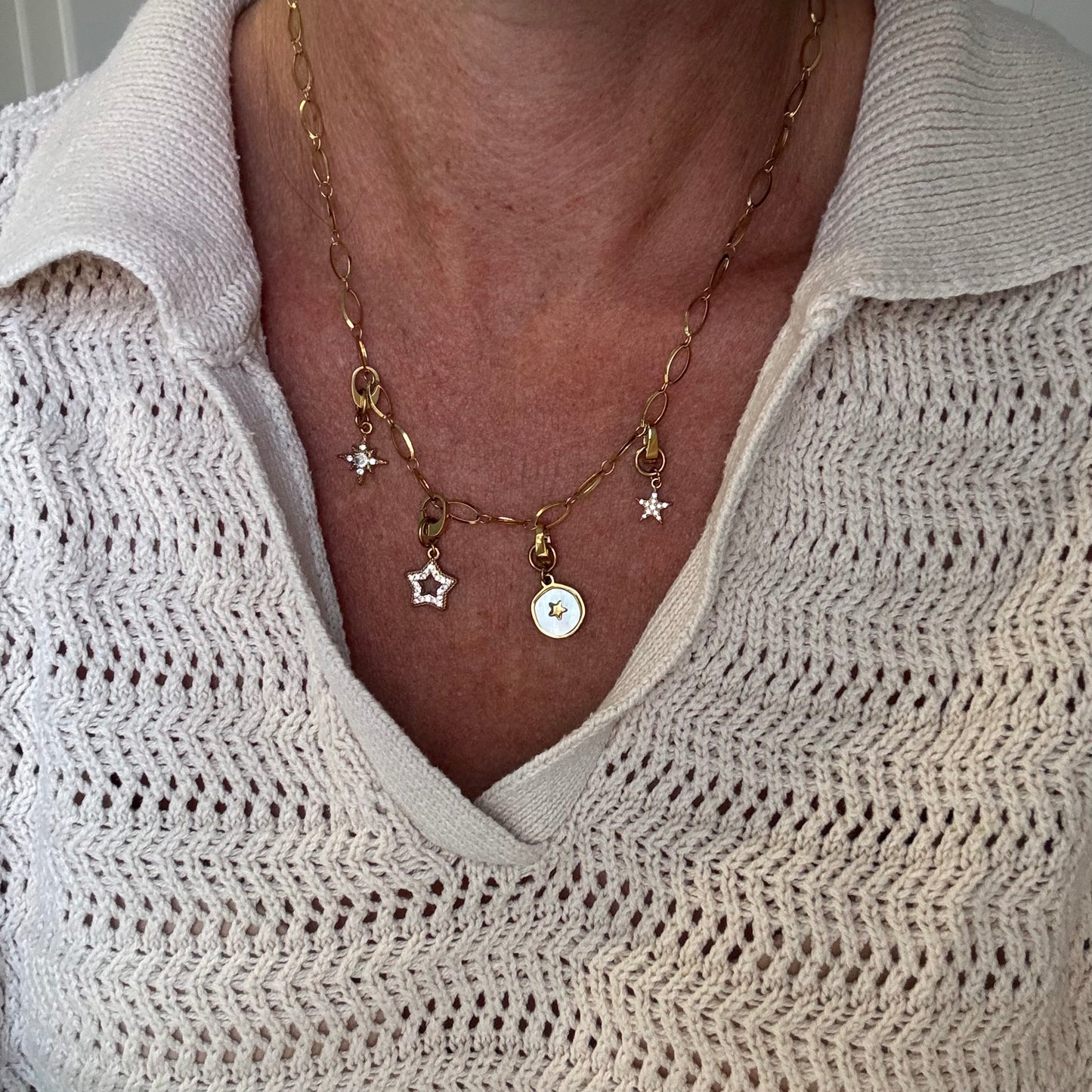 The Star Gazer Charm Chain