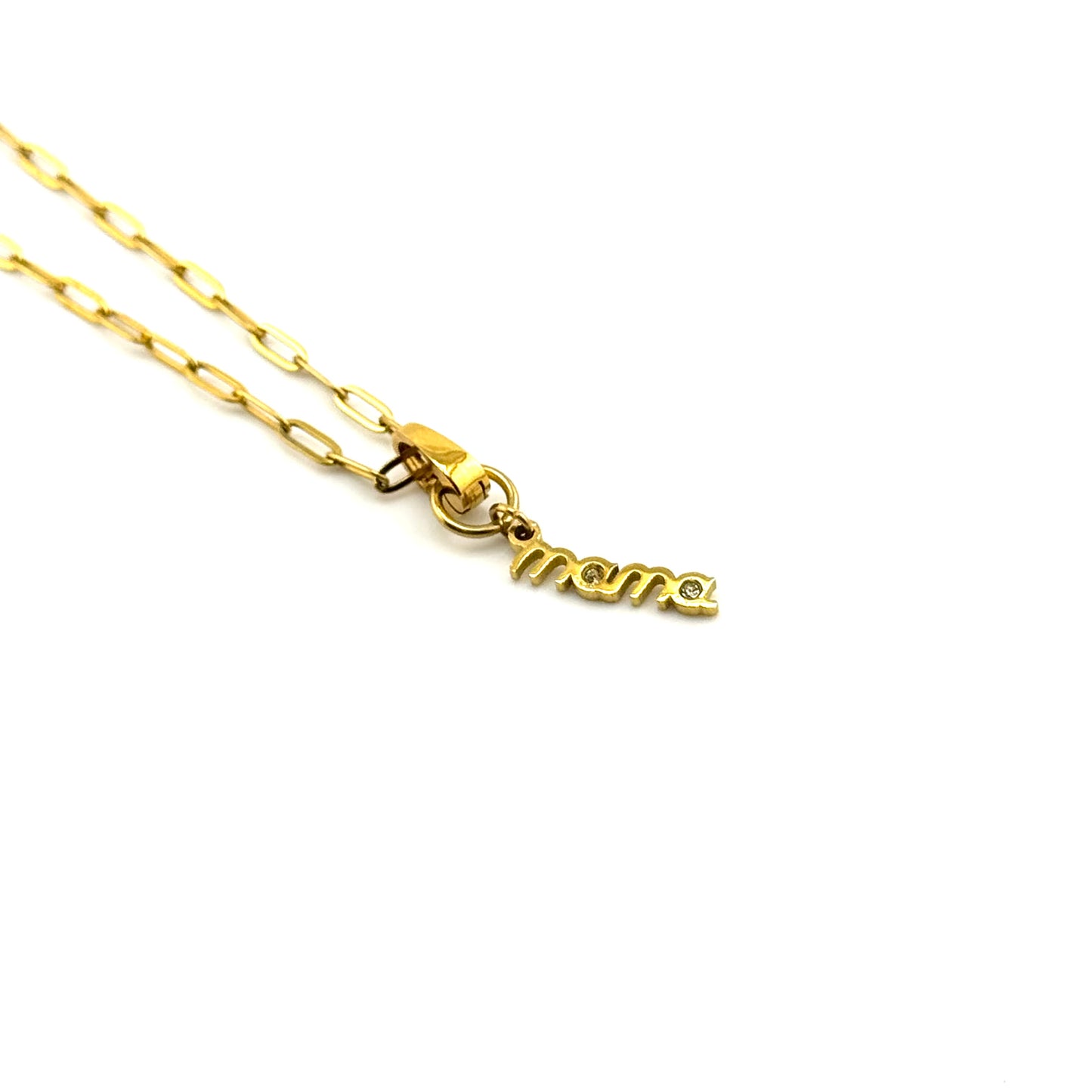 Sparkling Mama Word Charm