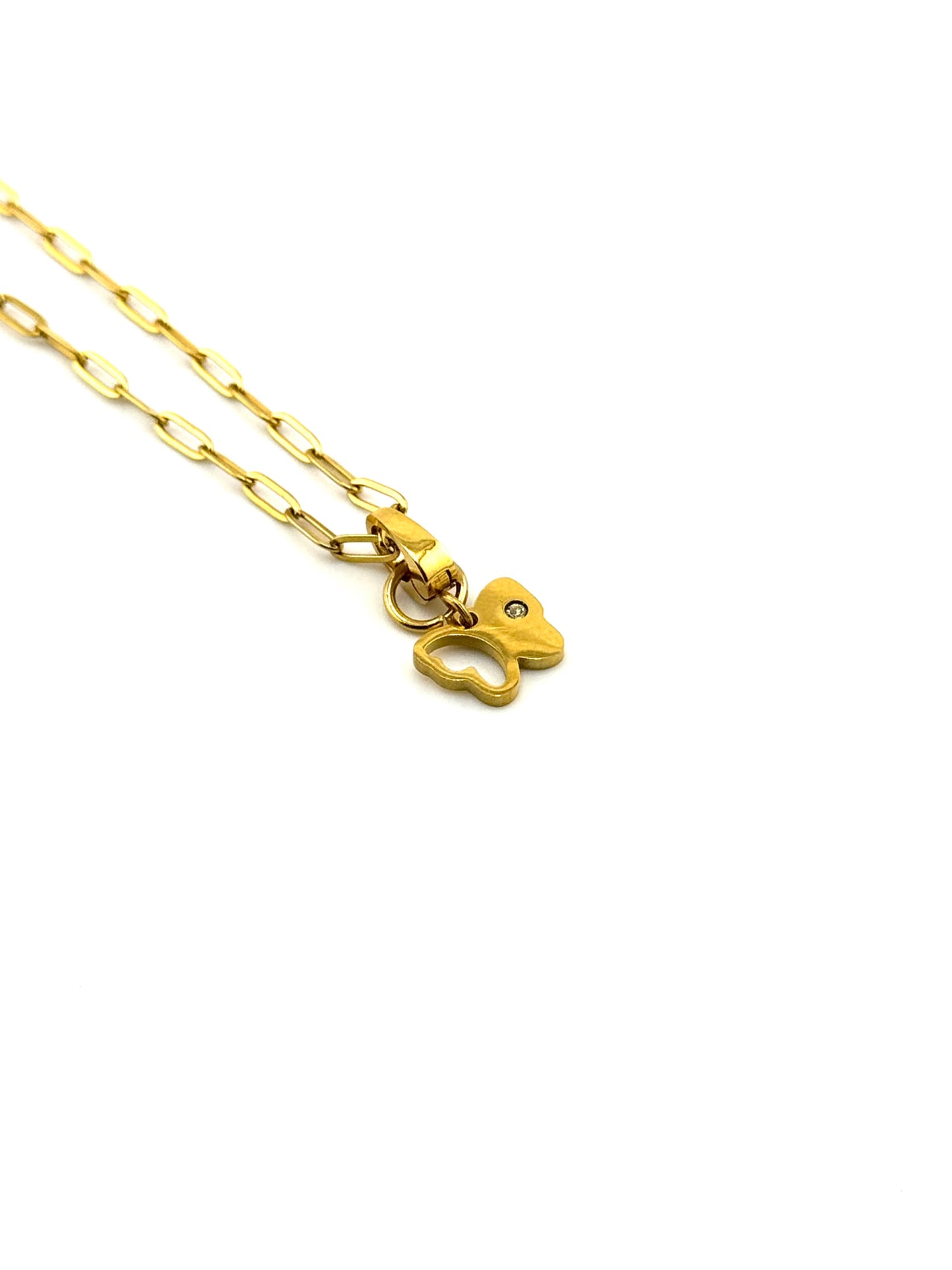 Sparkling Butterfly Charm