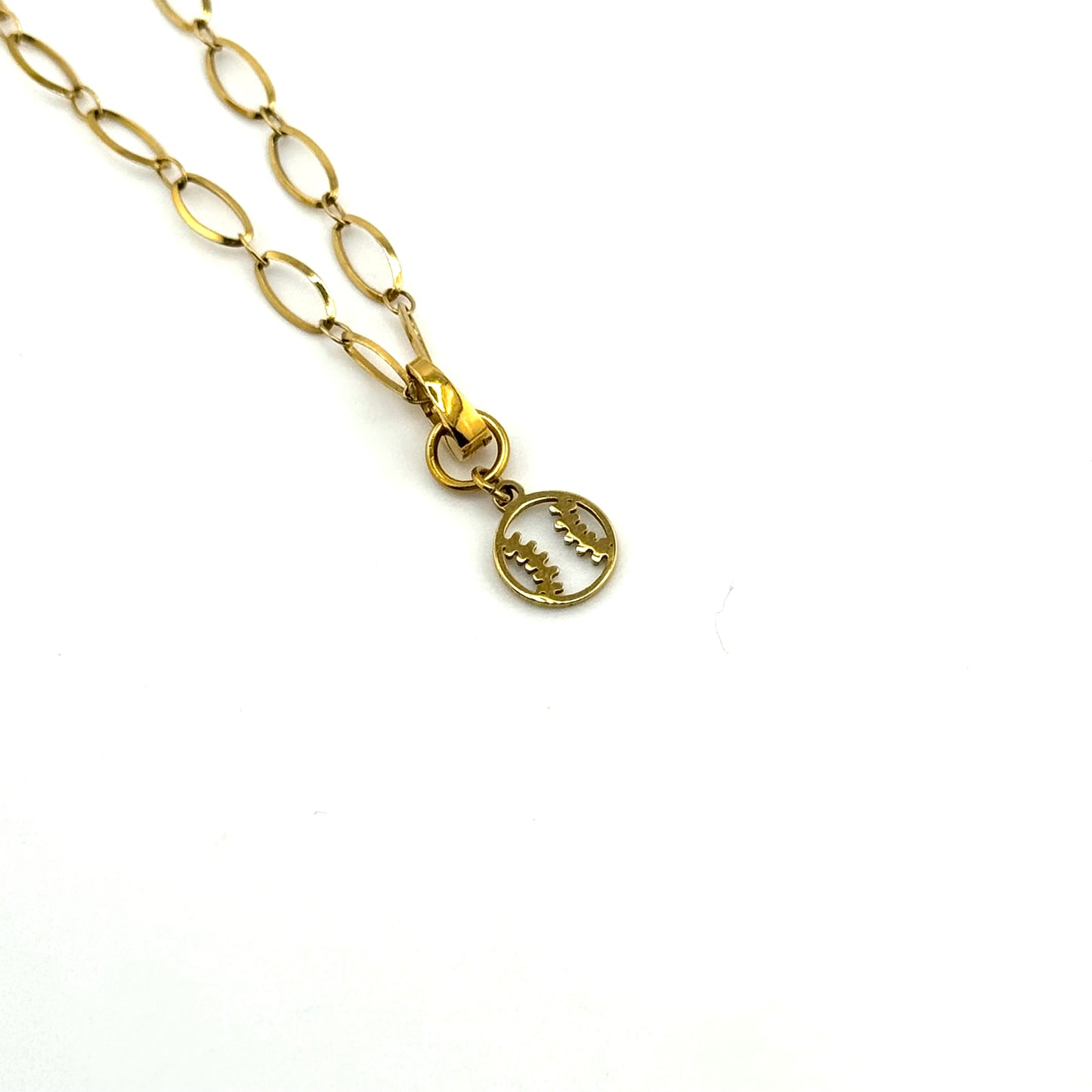 Home Run Baseball Charm