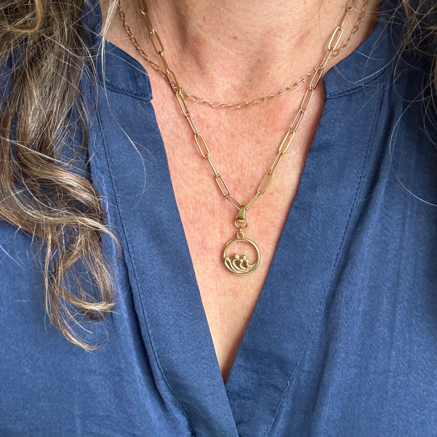 Bondi Beach Wave Charm