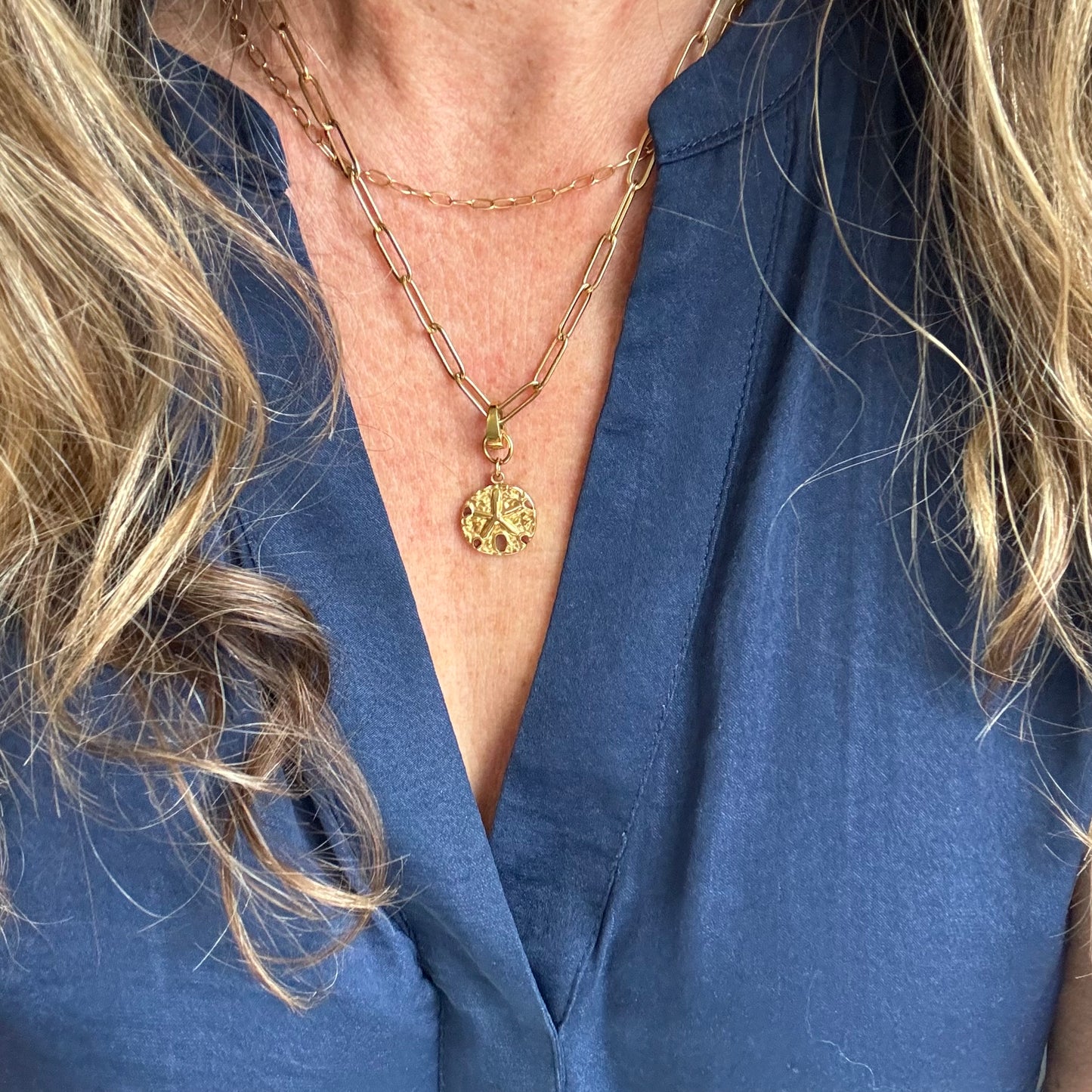 Puerto Rican Sand Dollar Charm