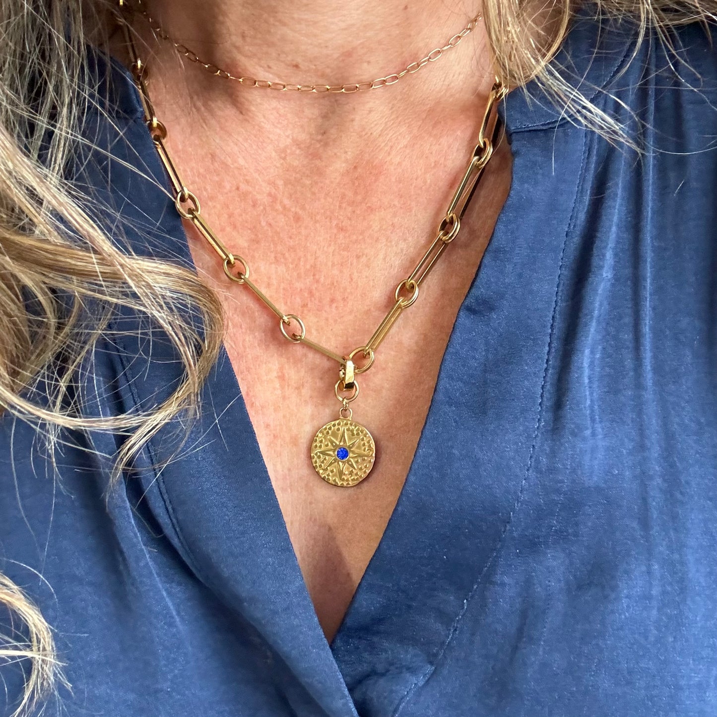 Octagram Harmony Star Charm