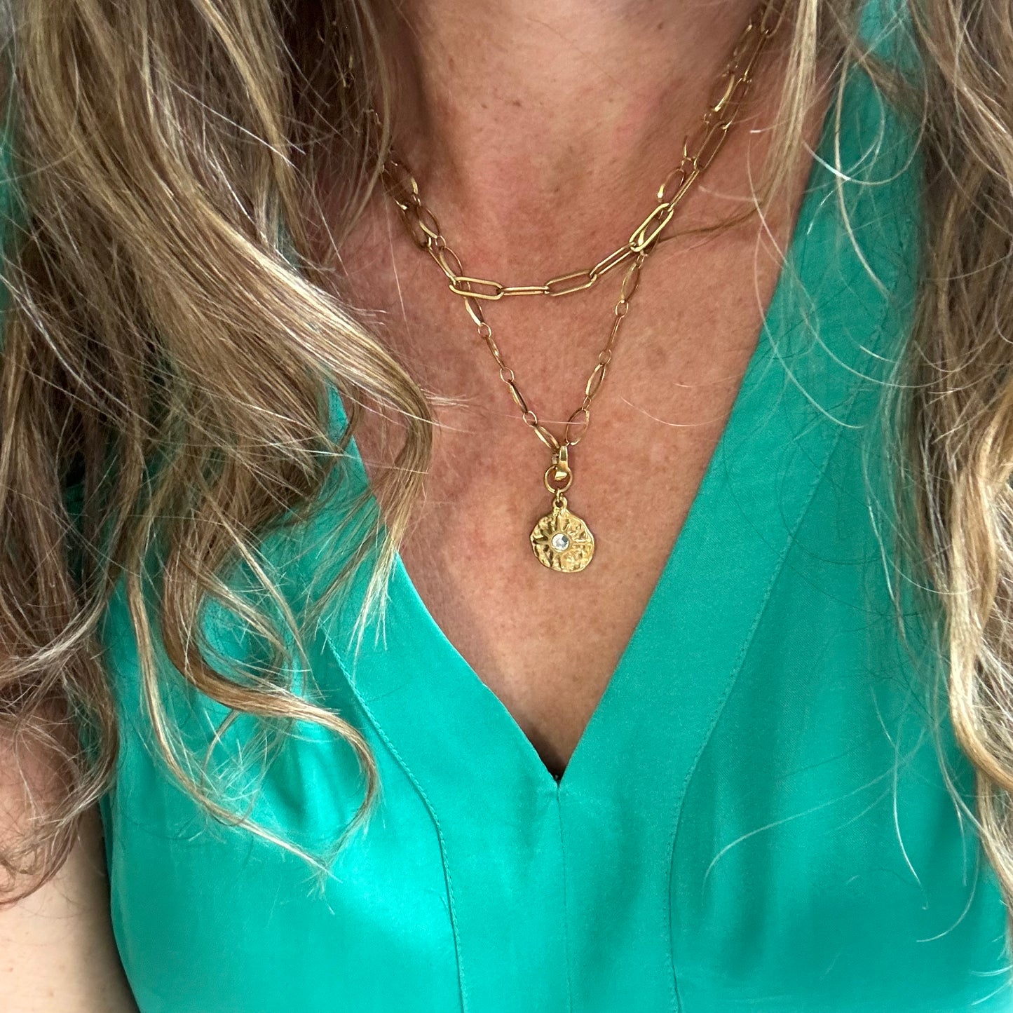 The Hypnotist Charm - Glass Diamond
