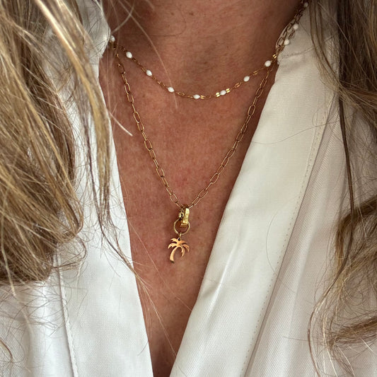 Santa Barbara Palm Tree Charm