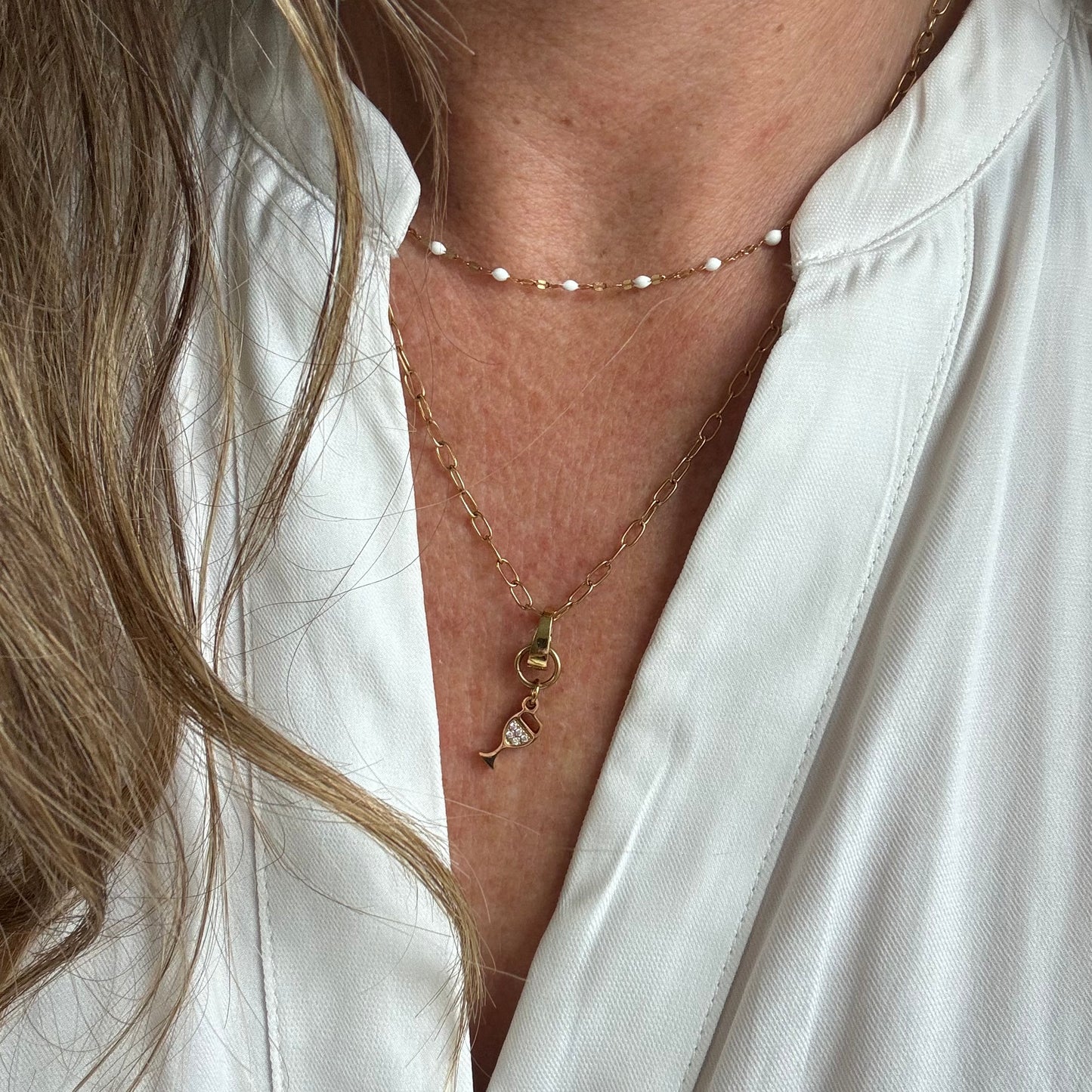Glass of Bubbles Charm