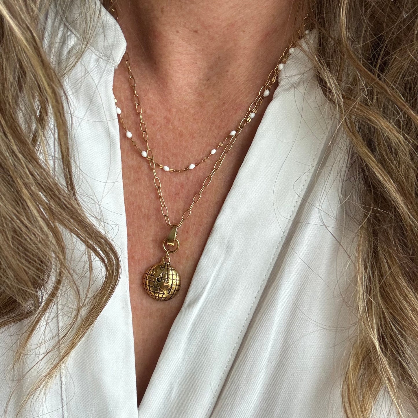 Expat Mom’s Globe Charm