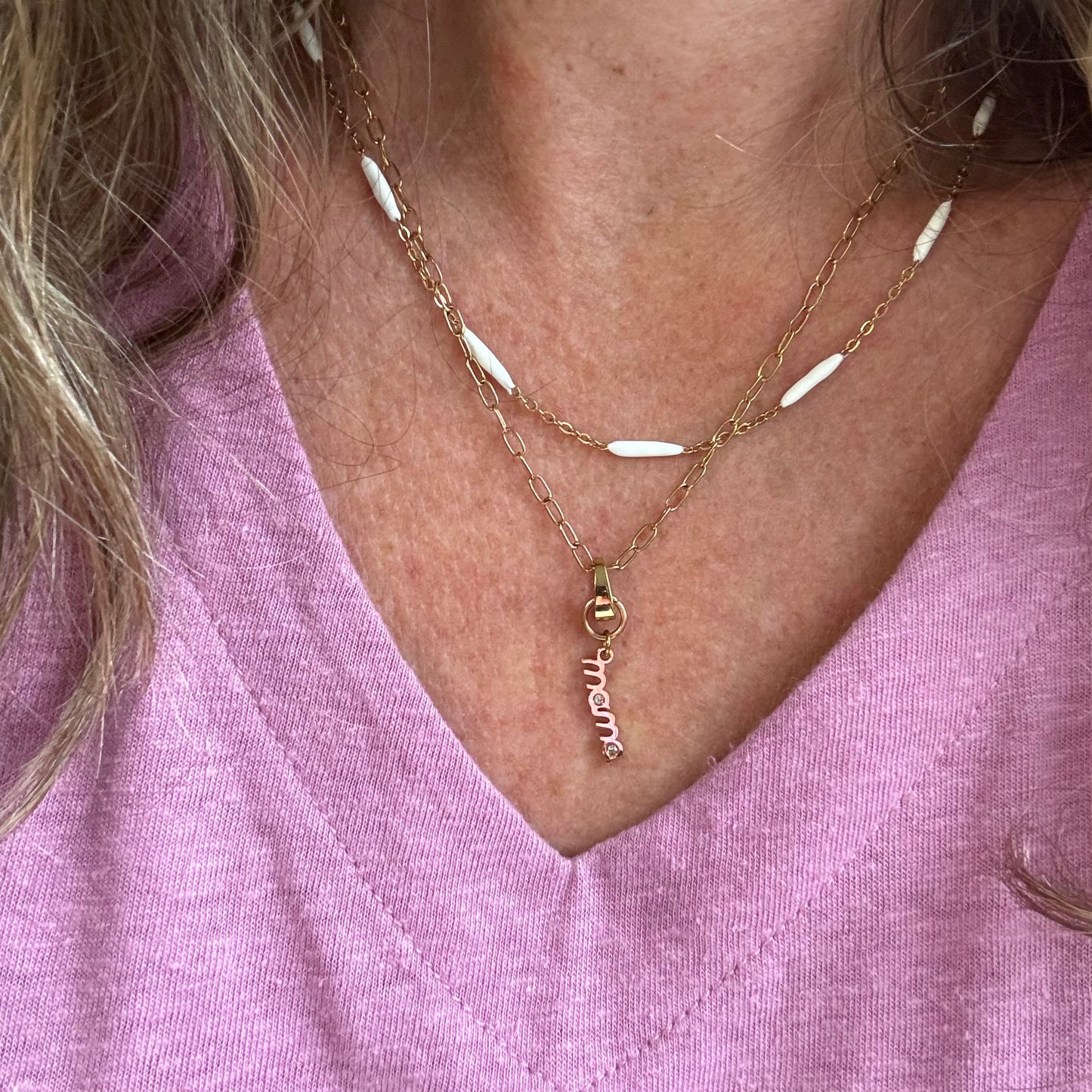 Sparkling Mama Word Charm