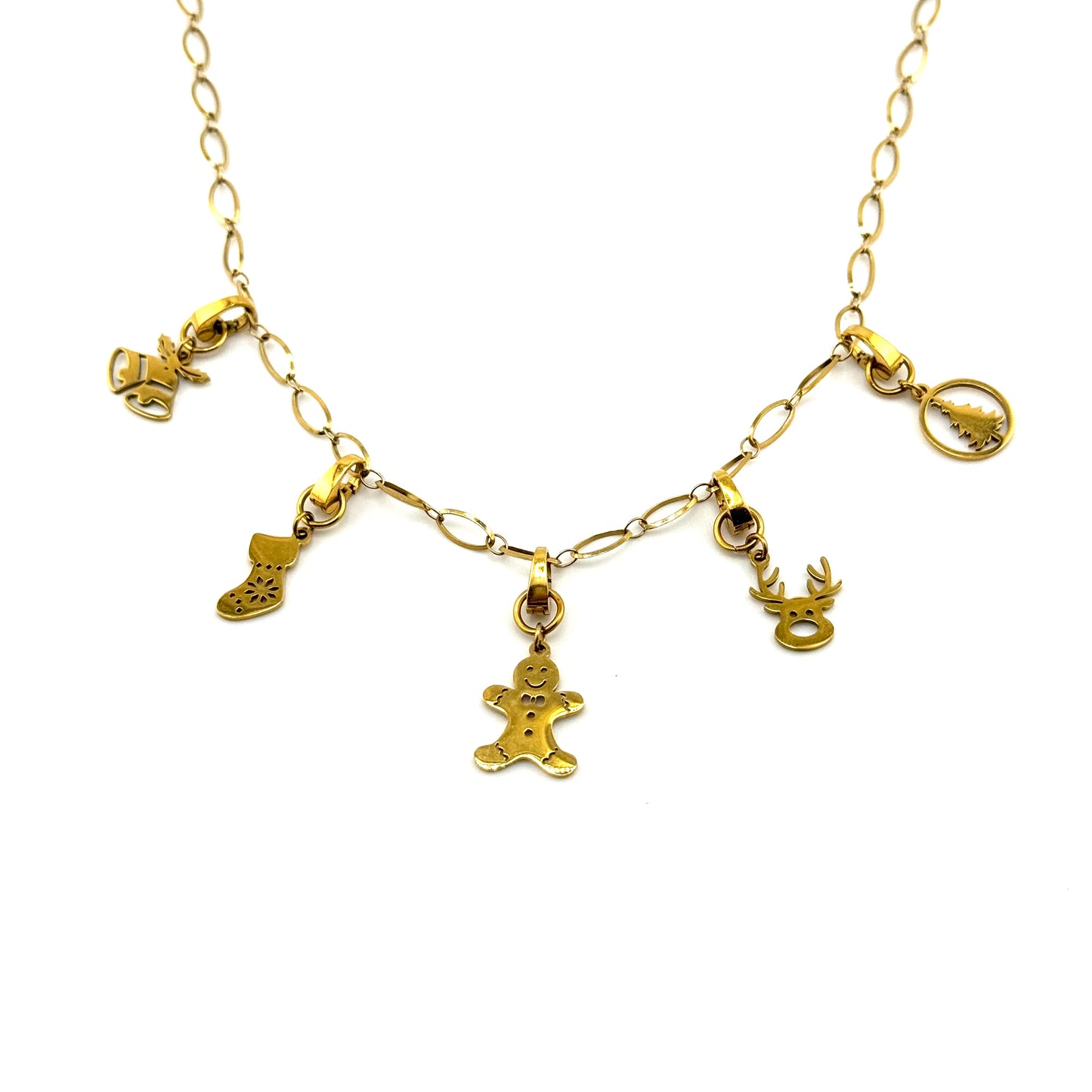 Holiday Season Gingerbread Man Charm