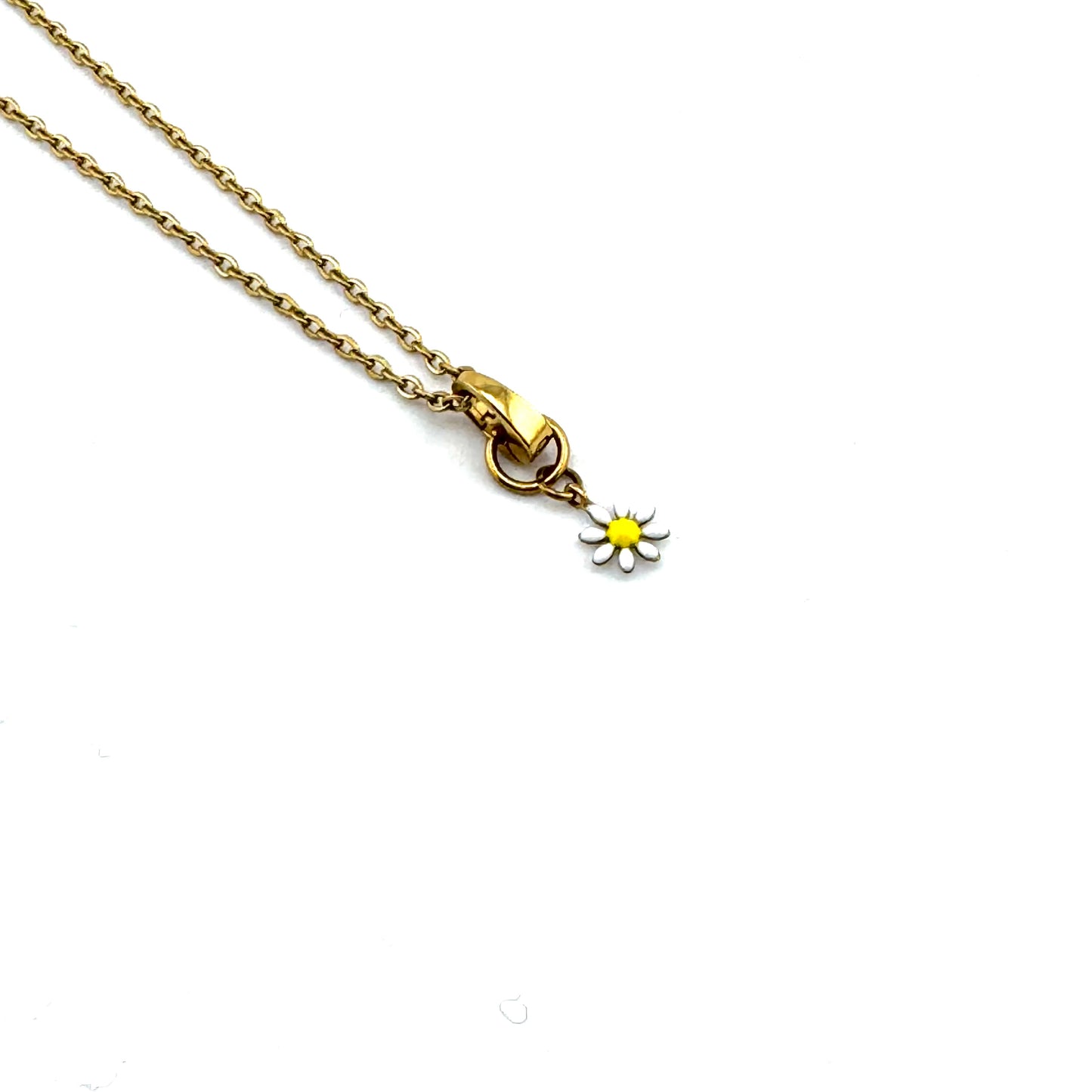Little White Daisy Charm