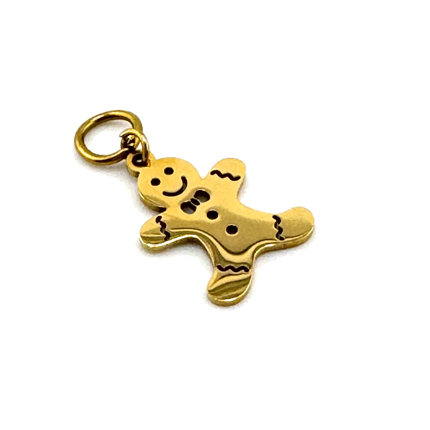 Holiday Season Gingerbread Man Charm