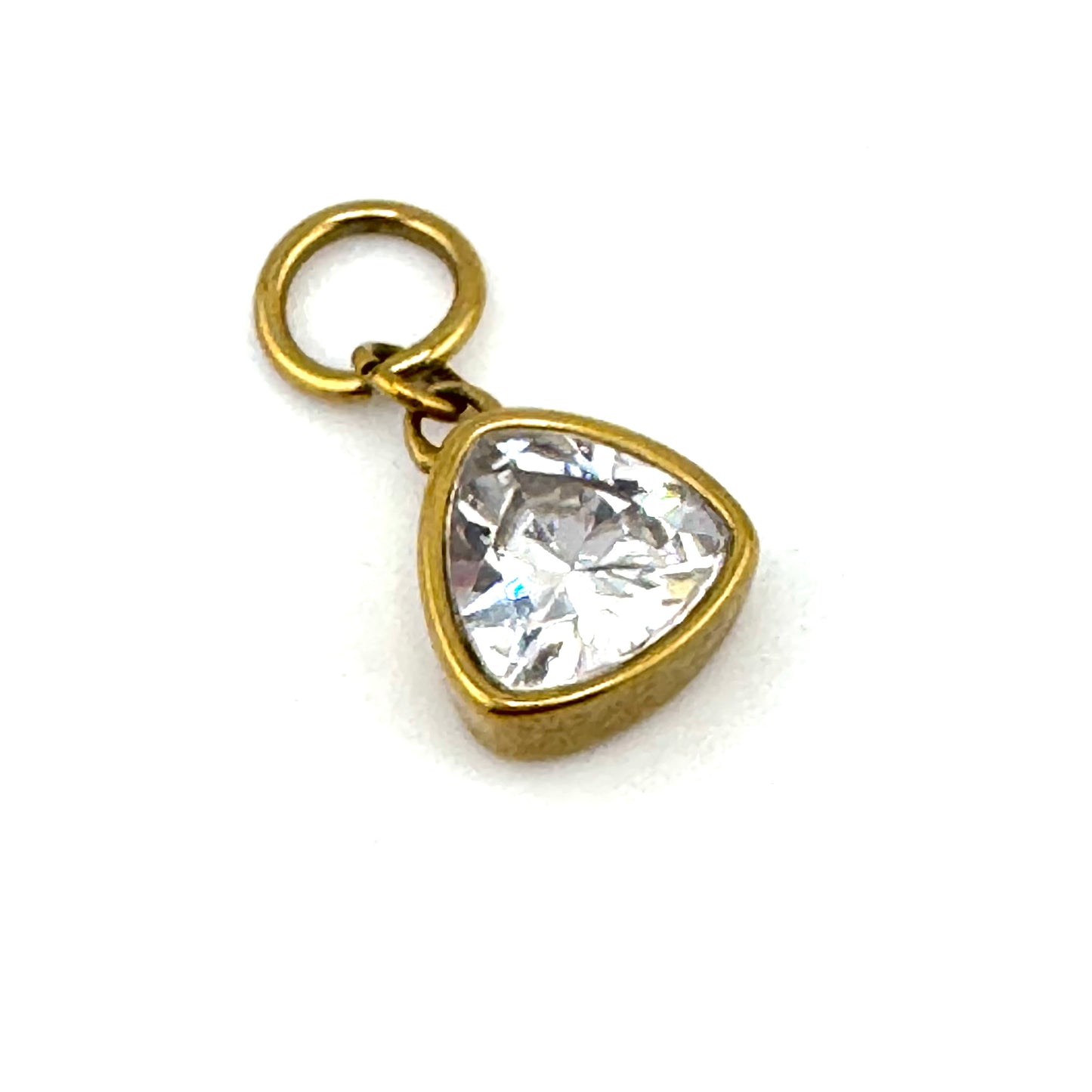 Party Prism Charm - Glass Diamond