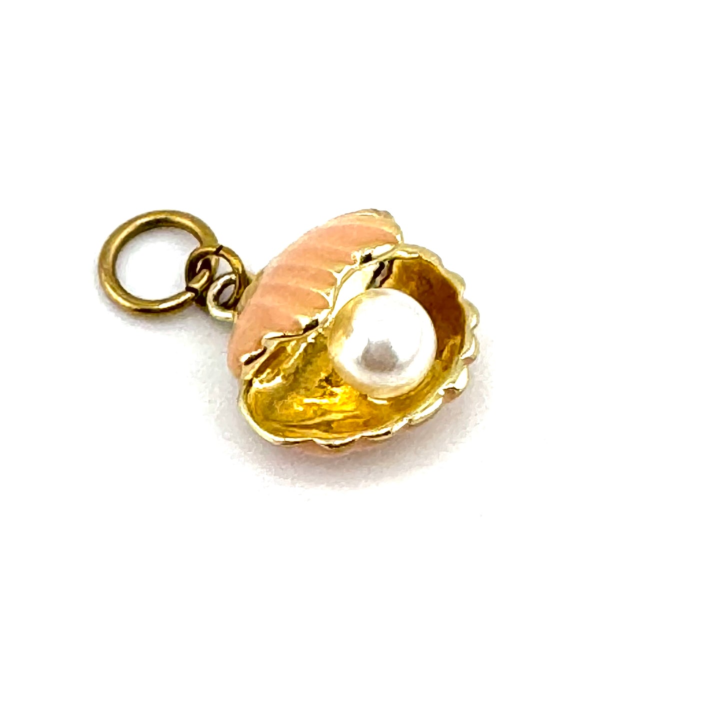 Pearl of Wisdom Shell Charm