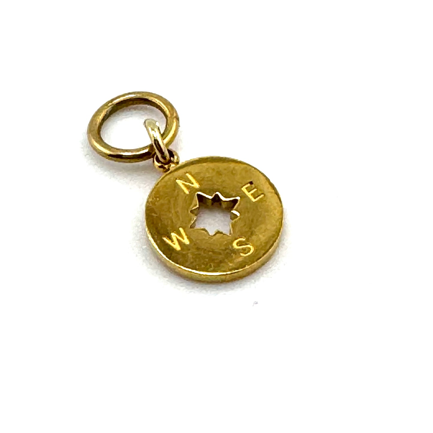 Mini Pocket Compass Charm