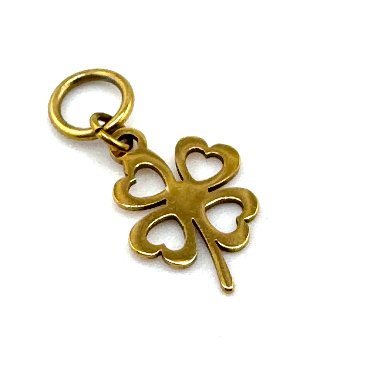 Luck of the Irish Delicate Clover Charm