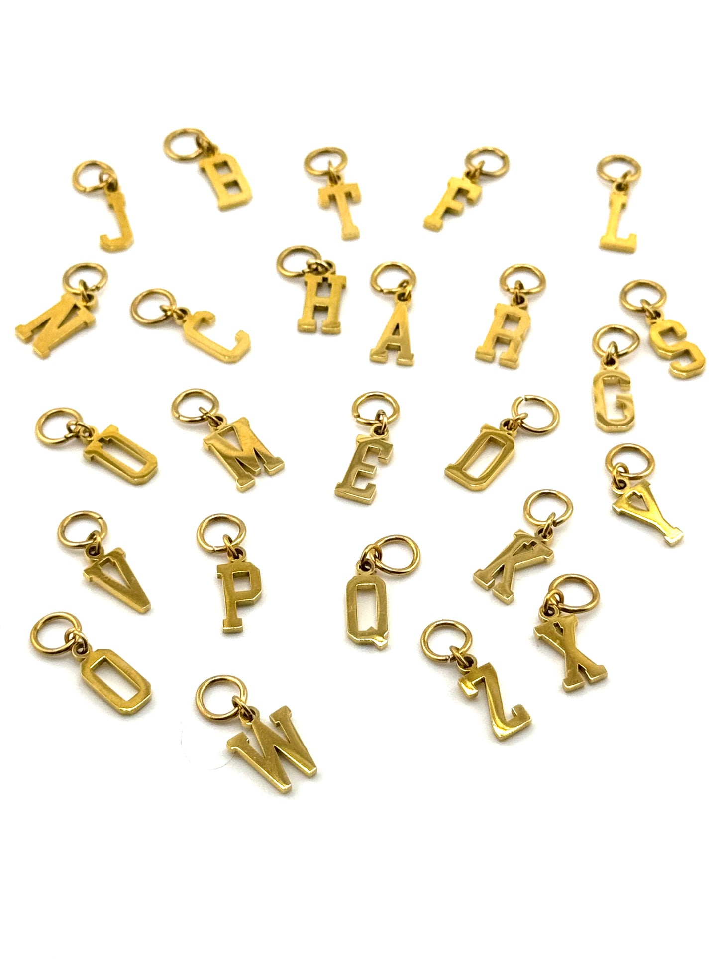 Active Girl Alphabet - A to Z Charm