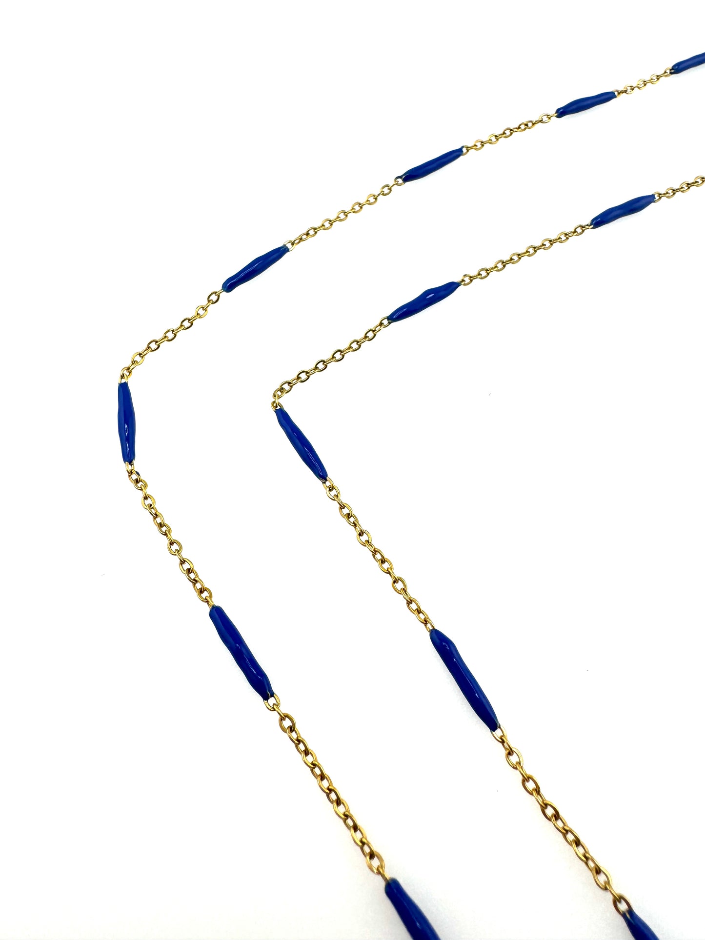 The Party Capsule Chain - Cobalt Blue