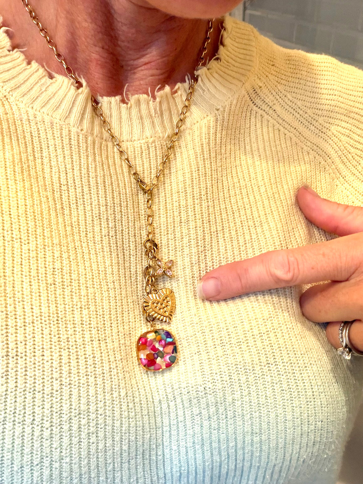 Golden Heart Burst