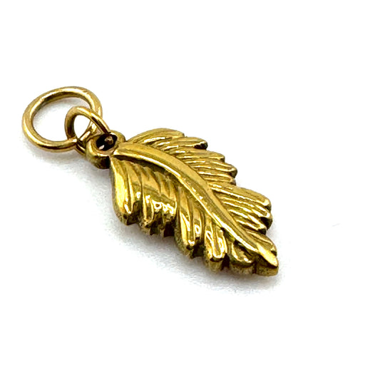 Scarlet Robin Feather Charm