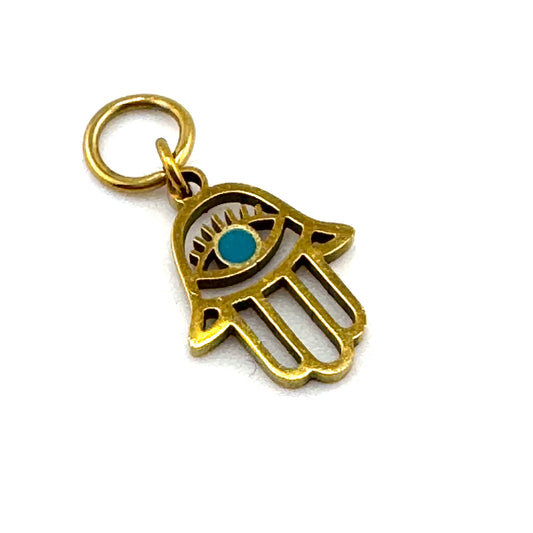 Protect Thyself Hamsa Hand Charm
