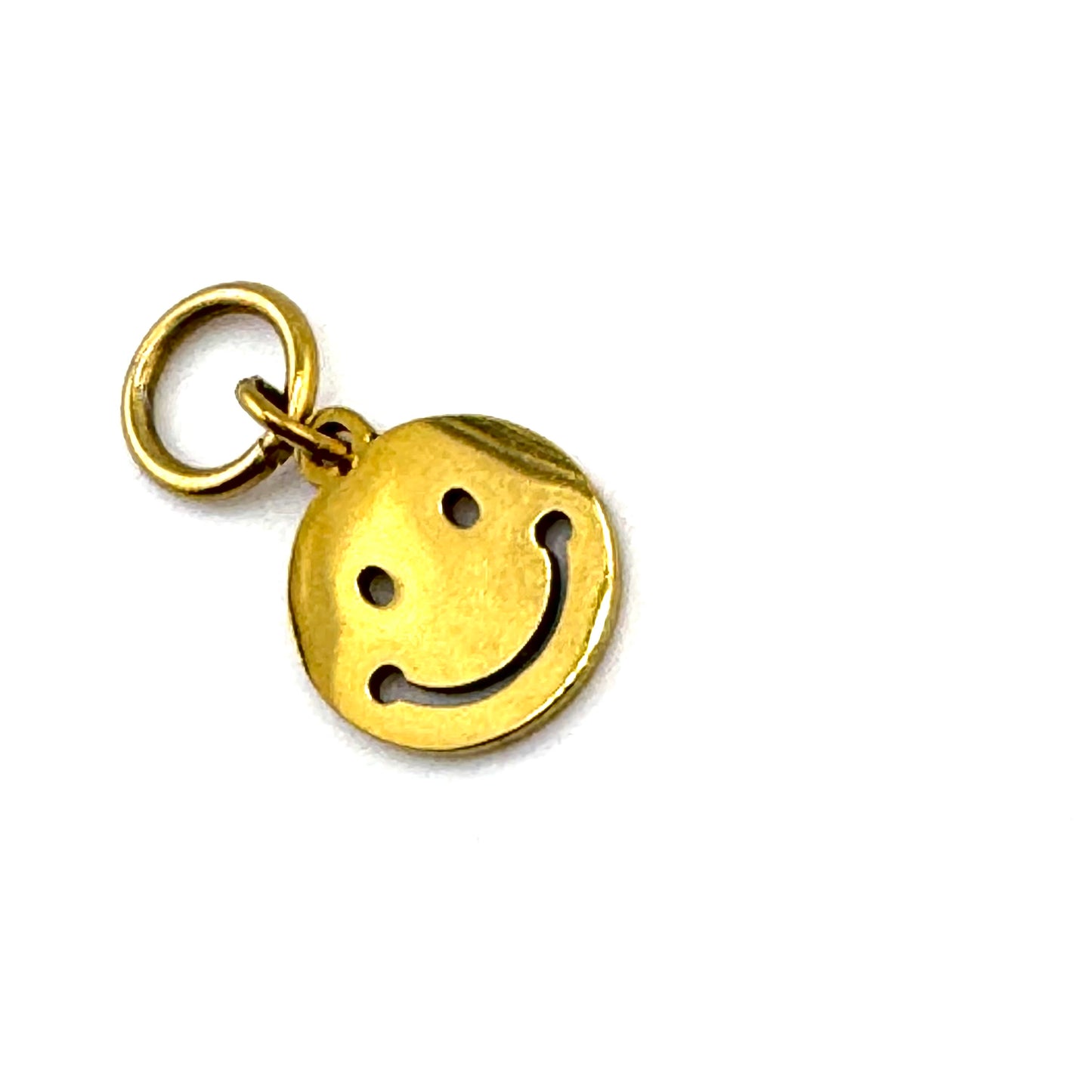 Smiley Face Emoji Charm