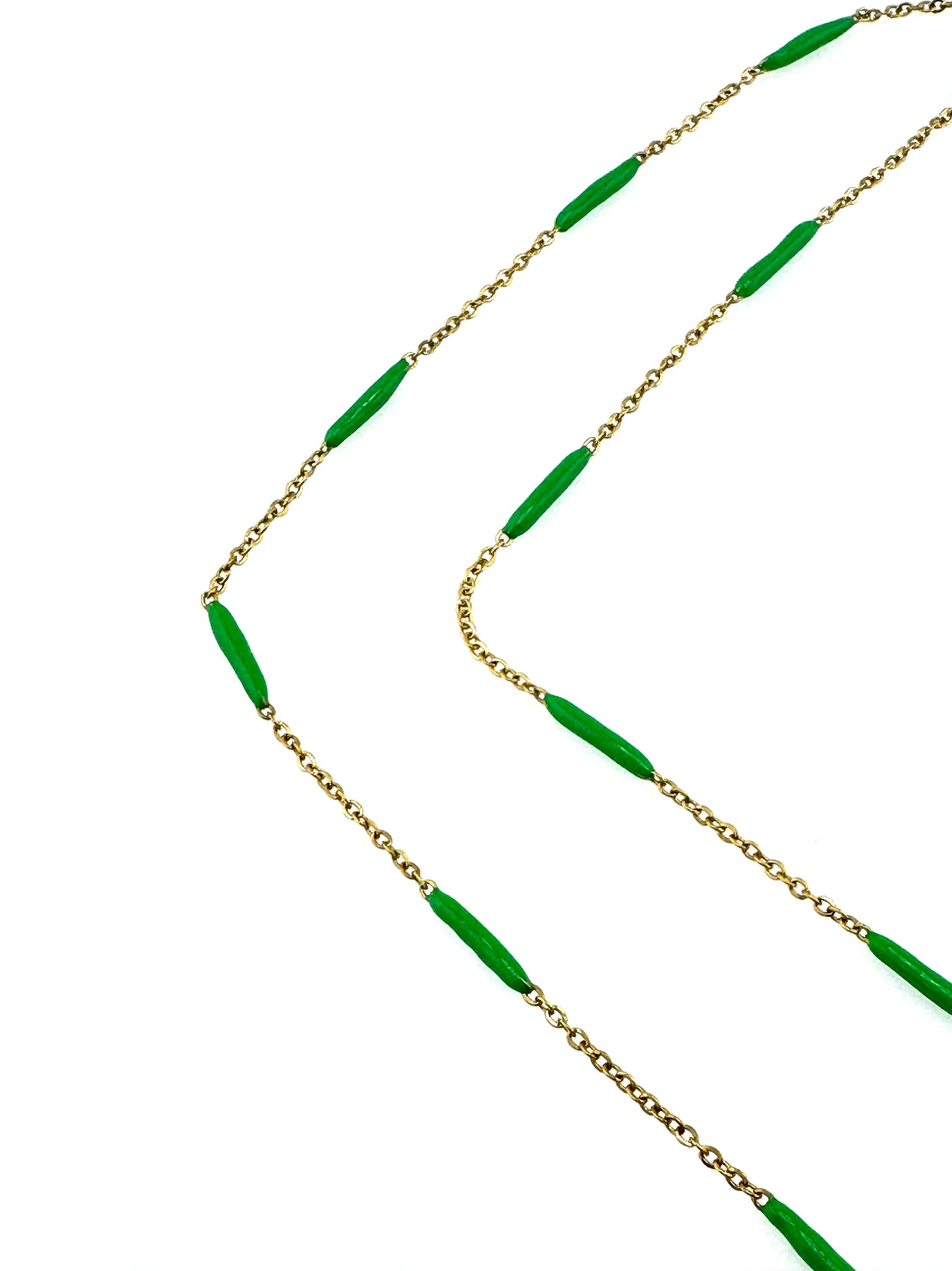 The Party Capsule Chain - Forest Green