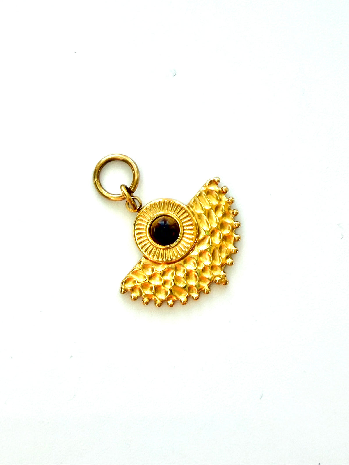 Midnight Sun tiger's eye charm