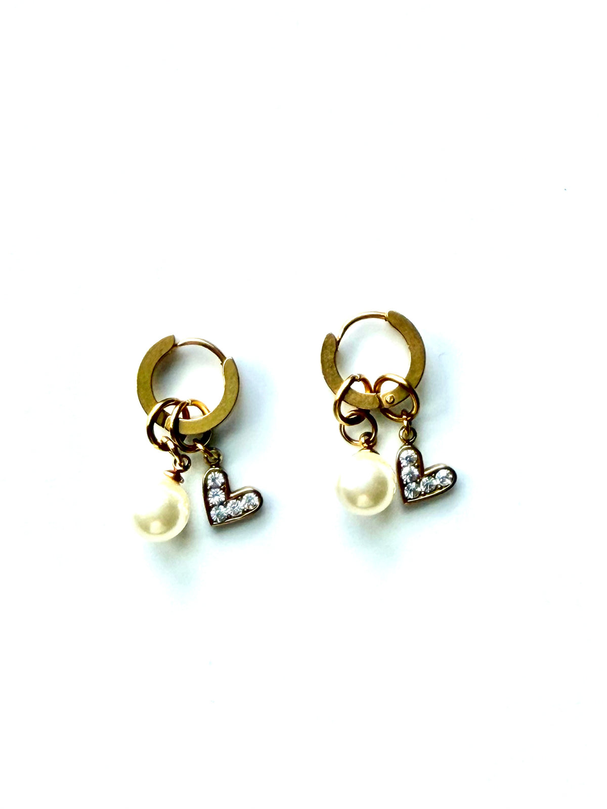 Sunday Best Charm Huggies