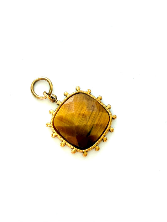 Tiger's Eye Talisman charm